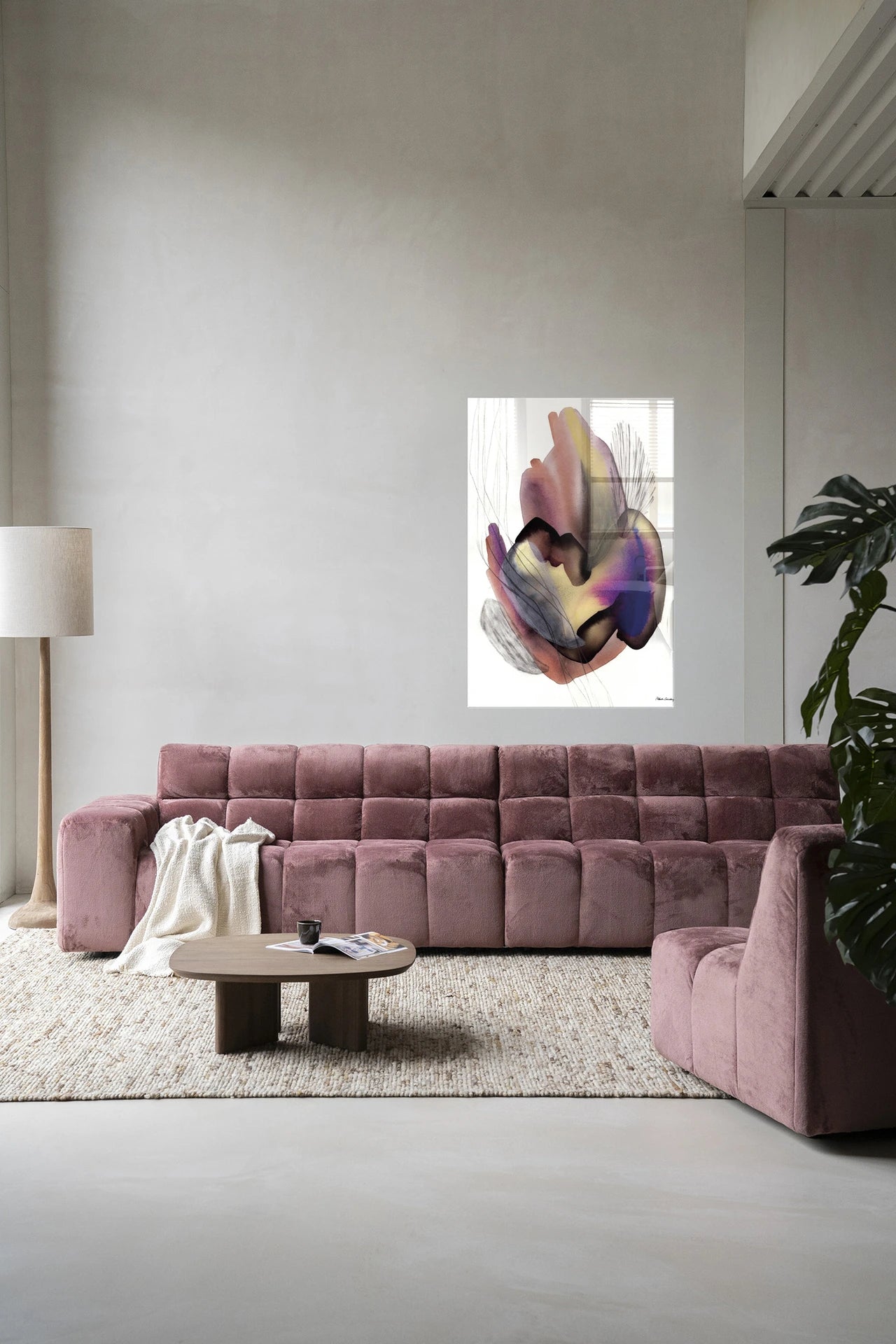 Oyster – Glasschilderij