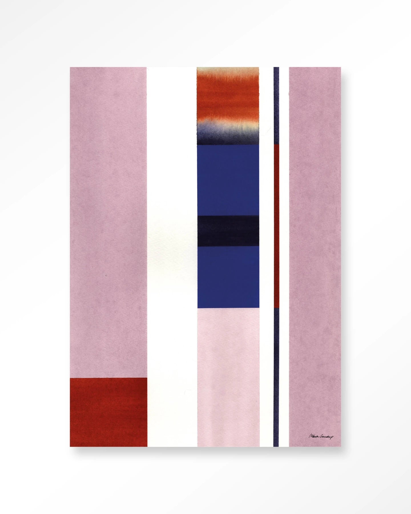 Vertical Lilac – Art Print