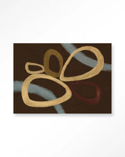 ring-of-abstraction-brown-glasschilderij