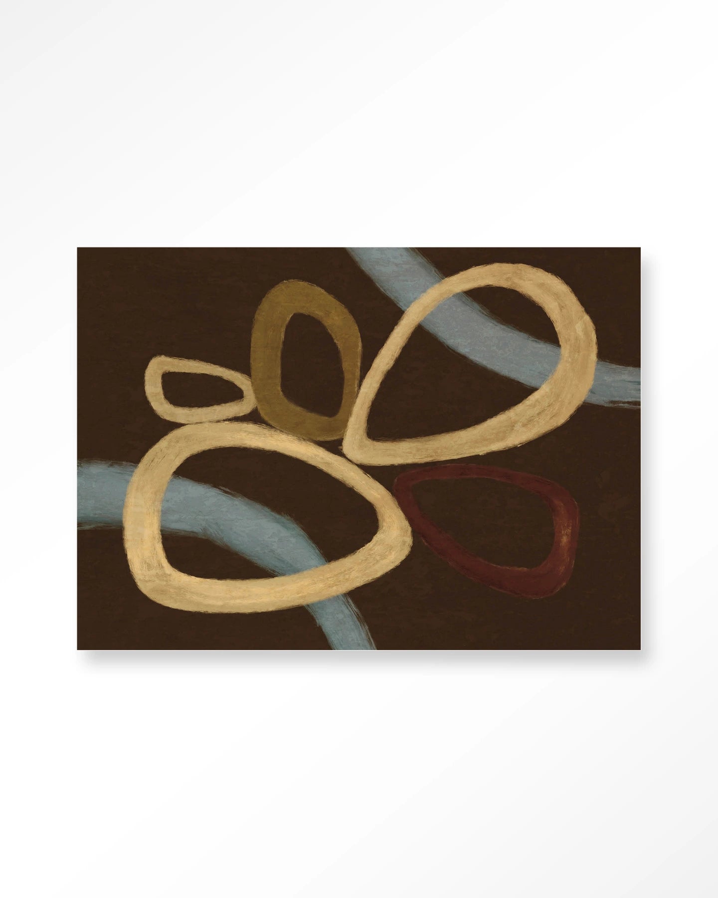 Ring Of Abstraction Brown – Wandkleed