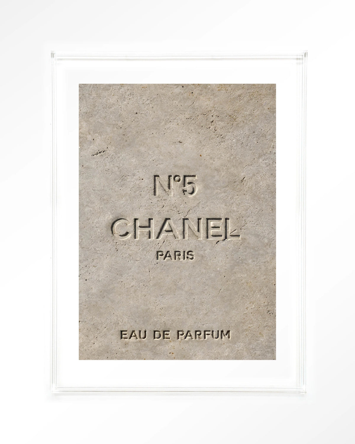 Number 5 – Art print – Acryl doorzichtig