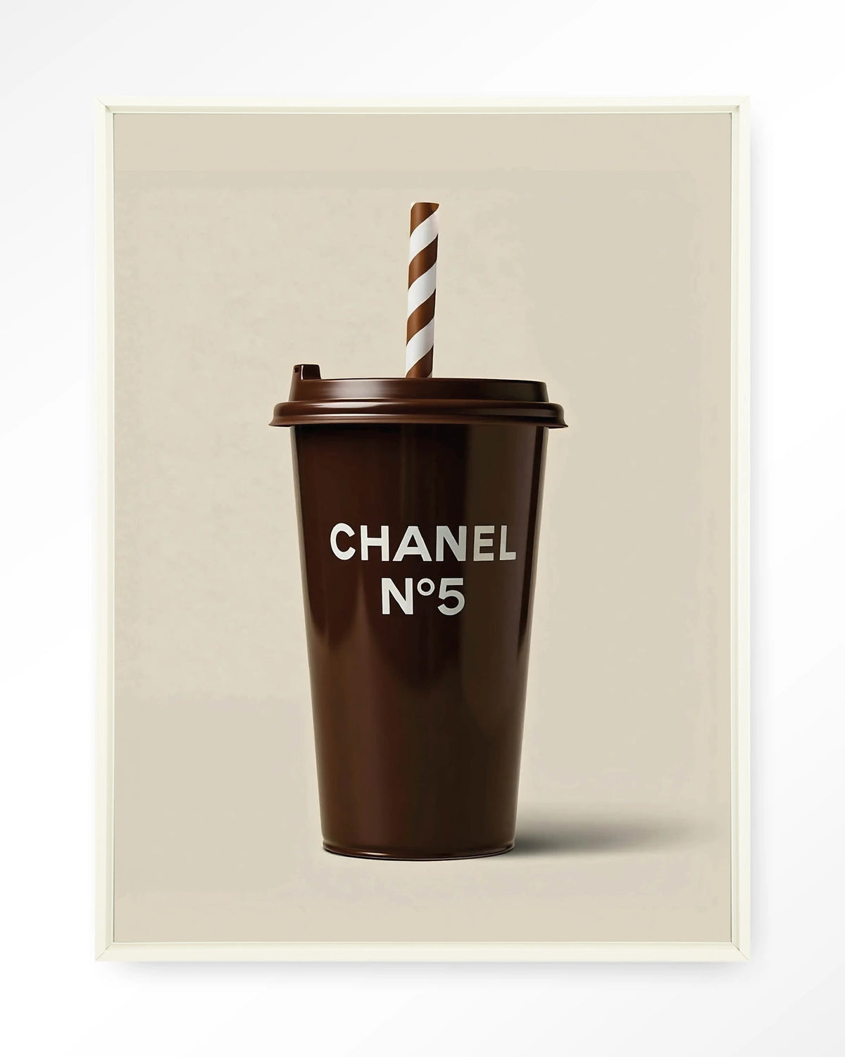 My Milkshake Brings – Wandkleed – Floating frame – wit