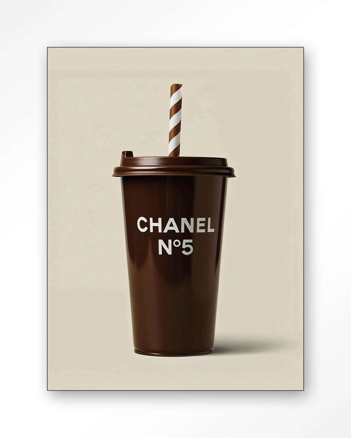 My Milkshake Brings – Wandkleed – Frame – zwart