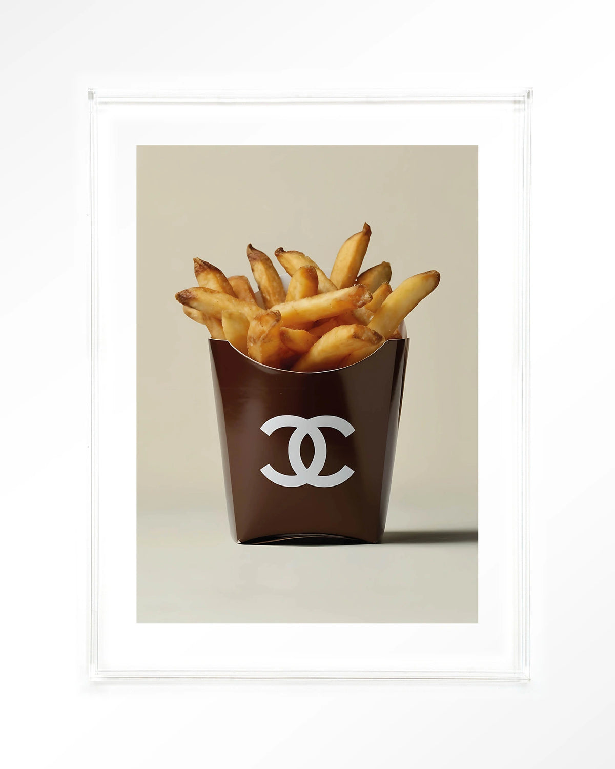 Luxury Fries – Art print – Acryl doorzichtig