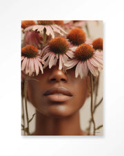 Coneflower – Glasschilderij