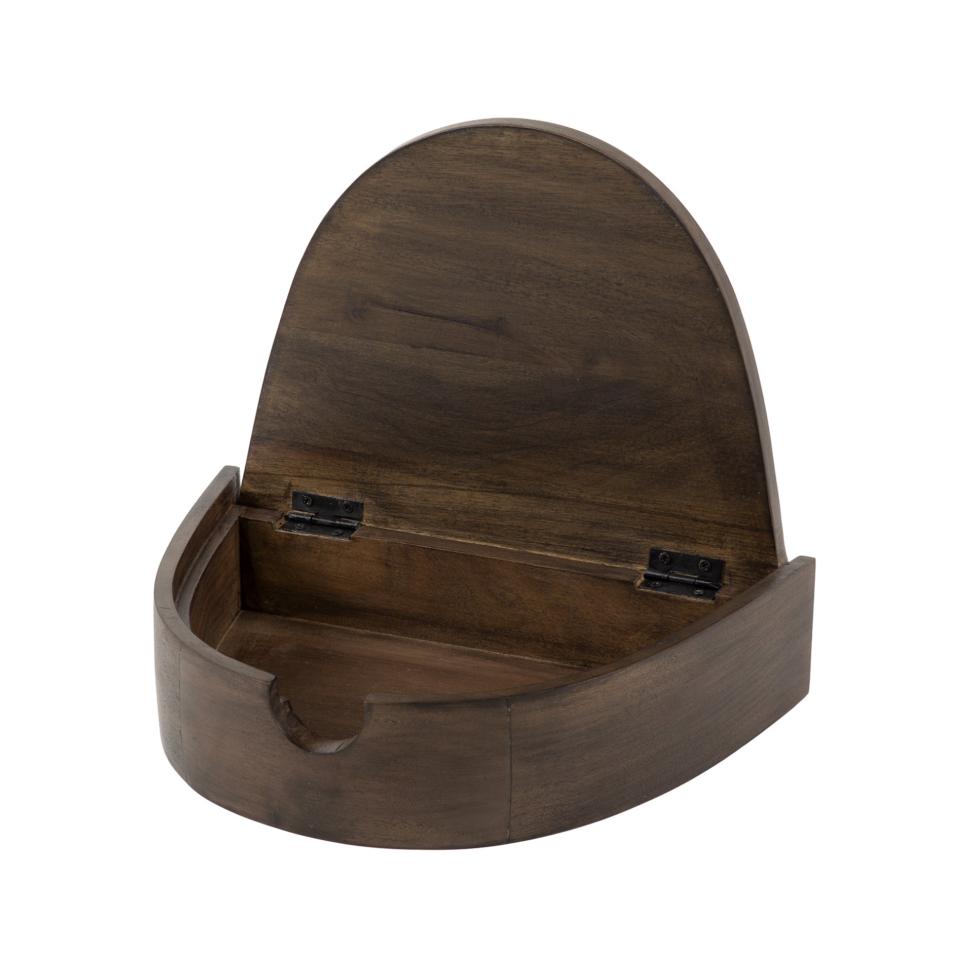 Nachtkastje Cove Zwevend 1 Lade Massief Acacia Glaze Brown