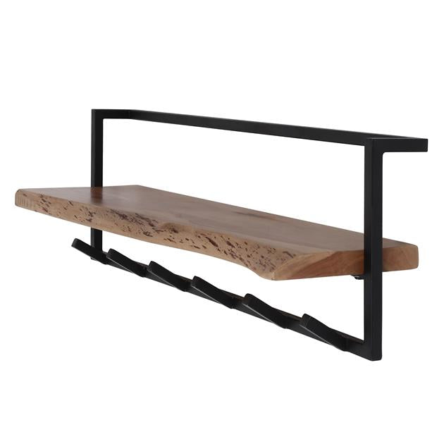 Kapstok edge shelve 6 haken