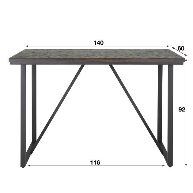 Bartafel Teca vine