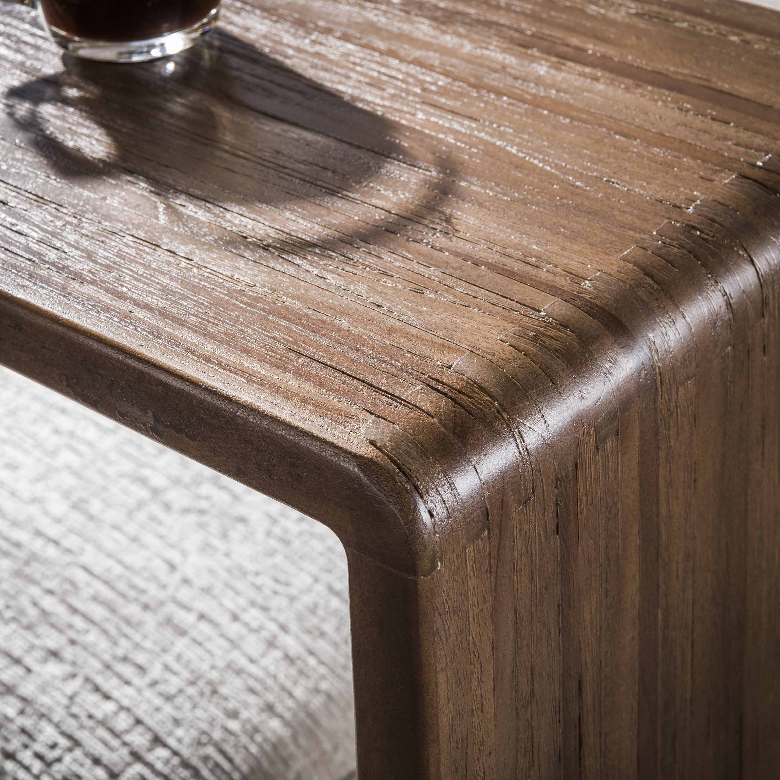 Overzettafel Caro Massief Teak Espresso