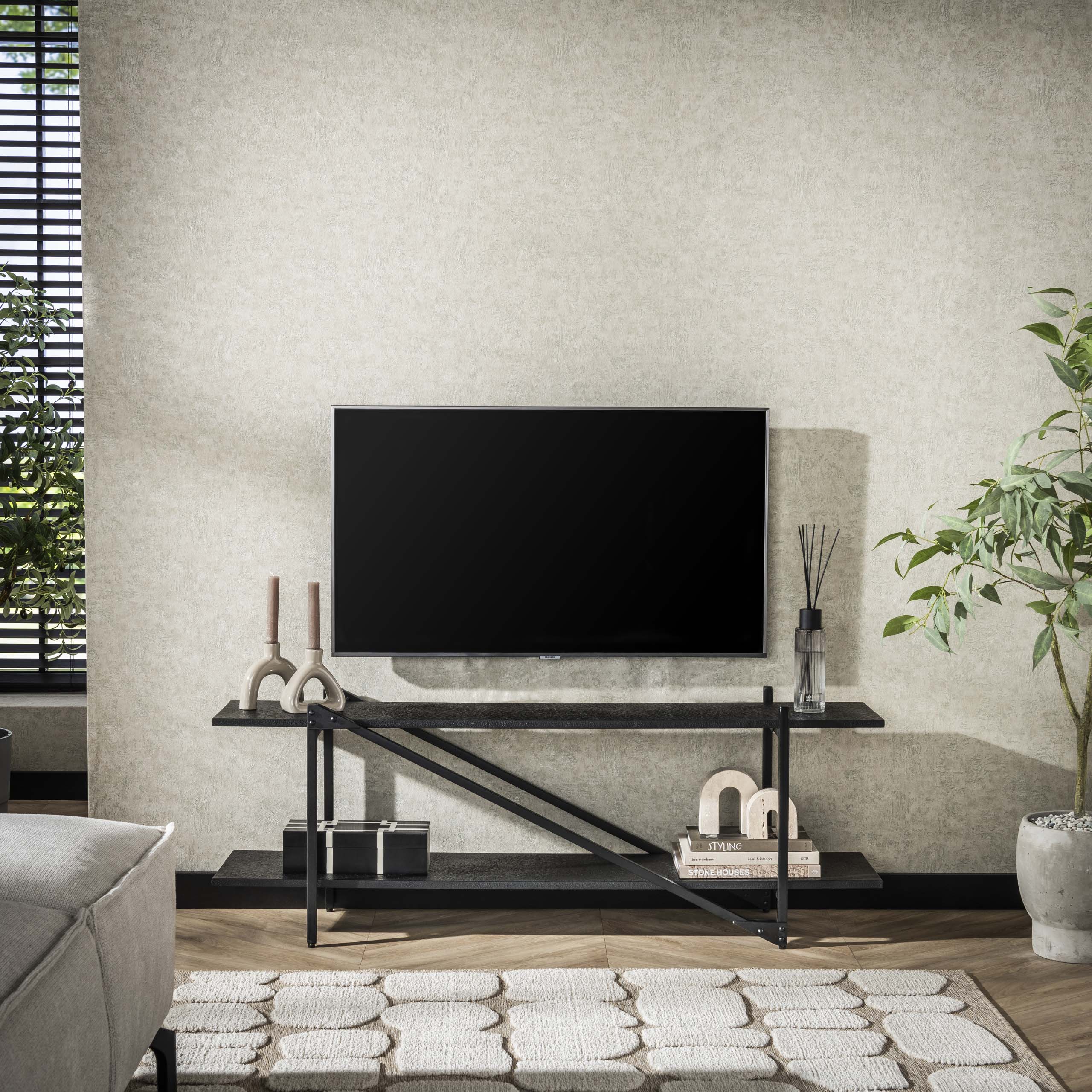 TV-meubel Piega 140cm / Grijs