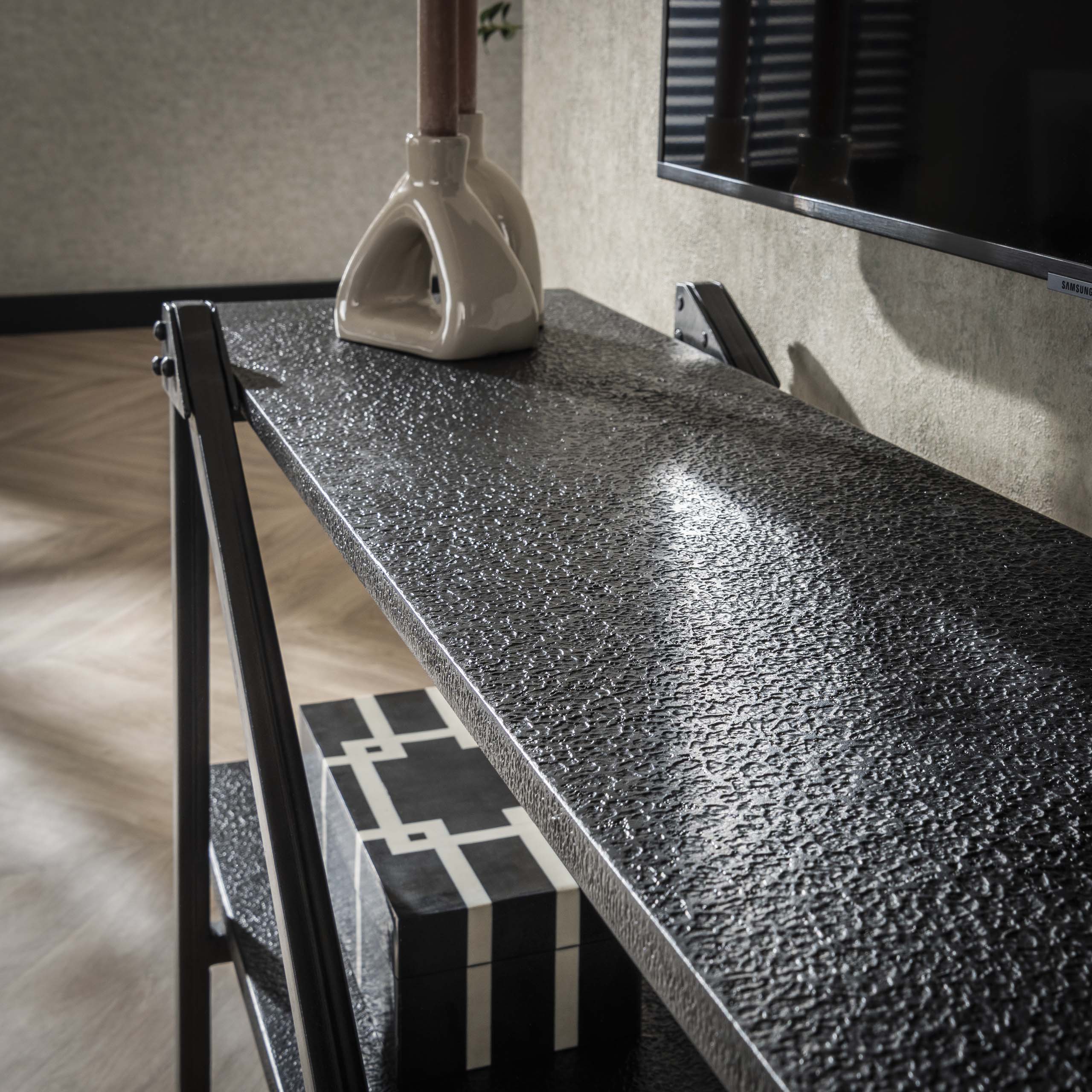 Tv Meubel Piega 140Cm Grijs