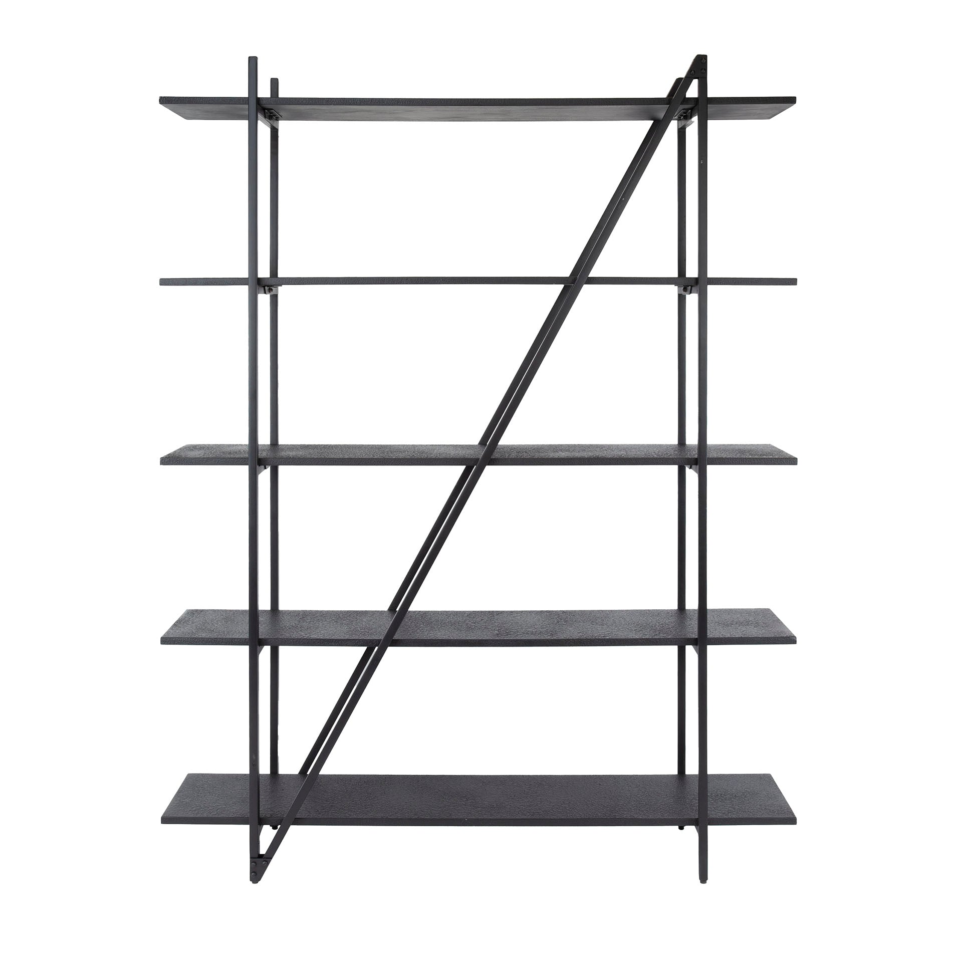 Wandrek Piega 5 Laags 140Cm Grijs