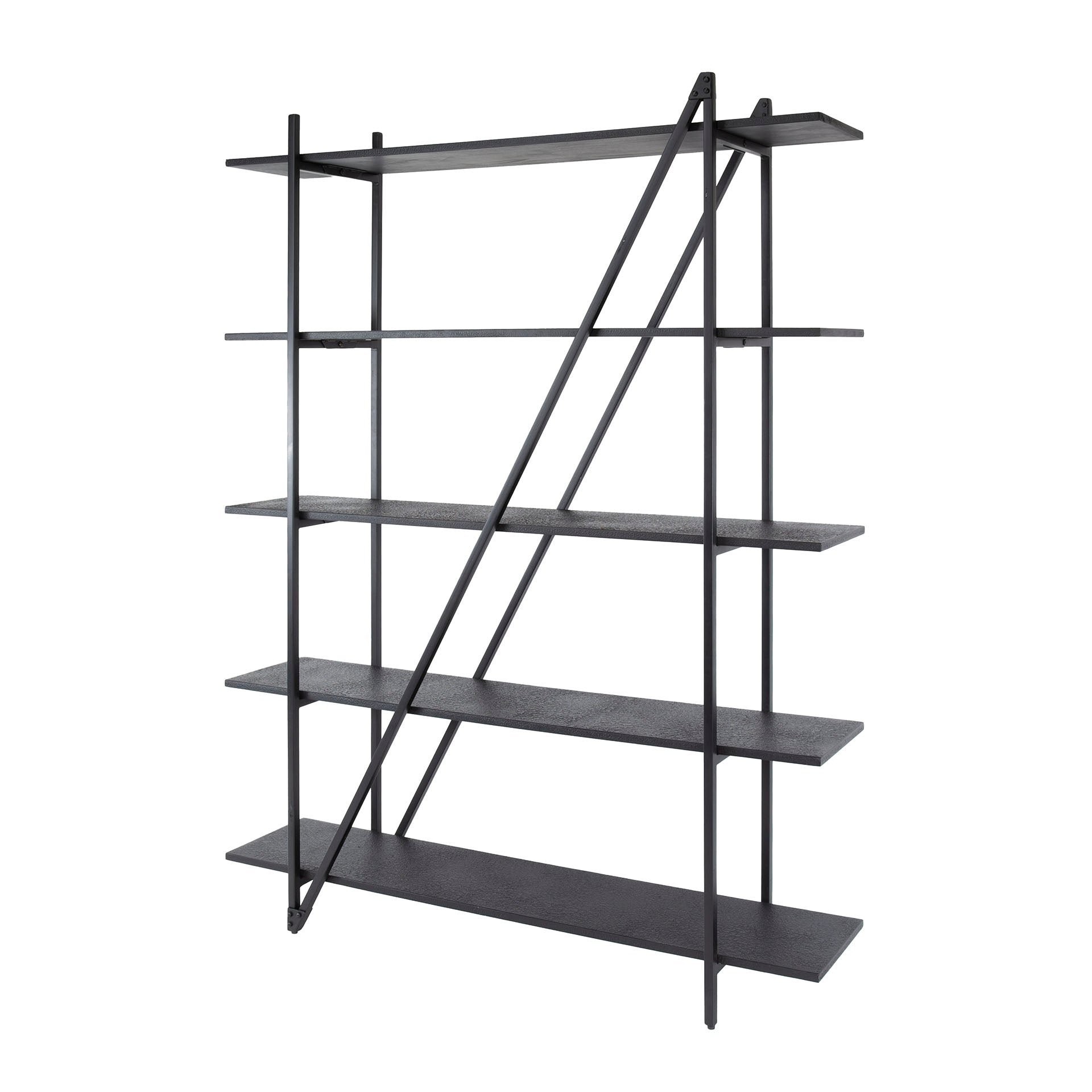 Wandrek Piega 5 Laags 140Cm Grijs