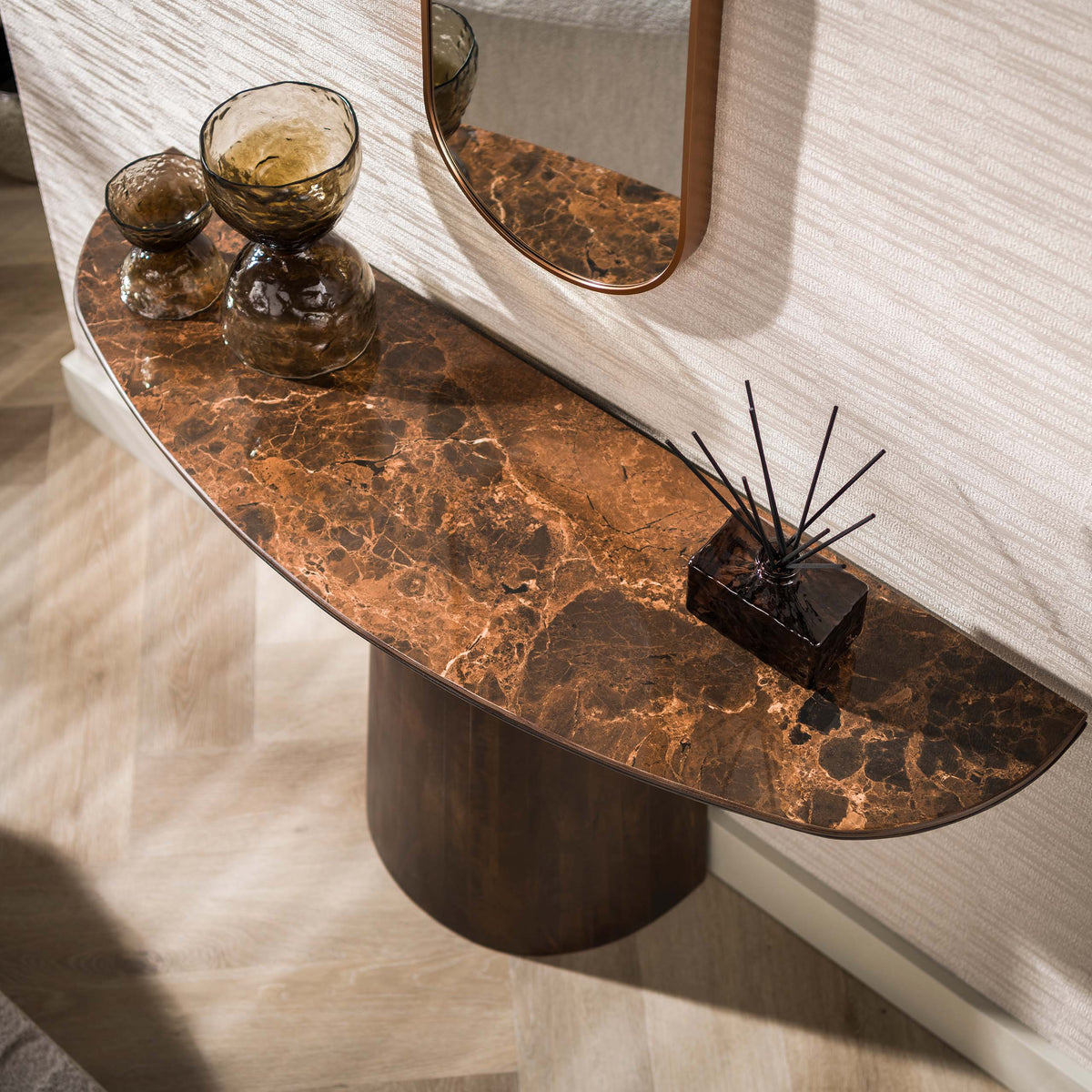 Haltafel Empera / Keramiek dark emperador