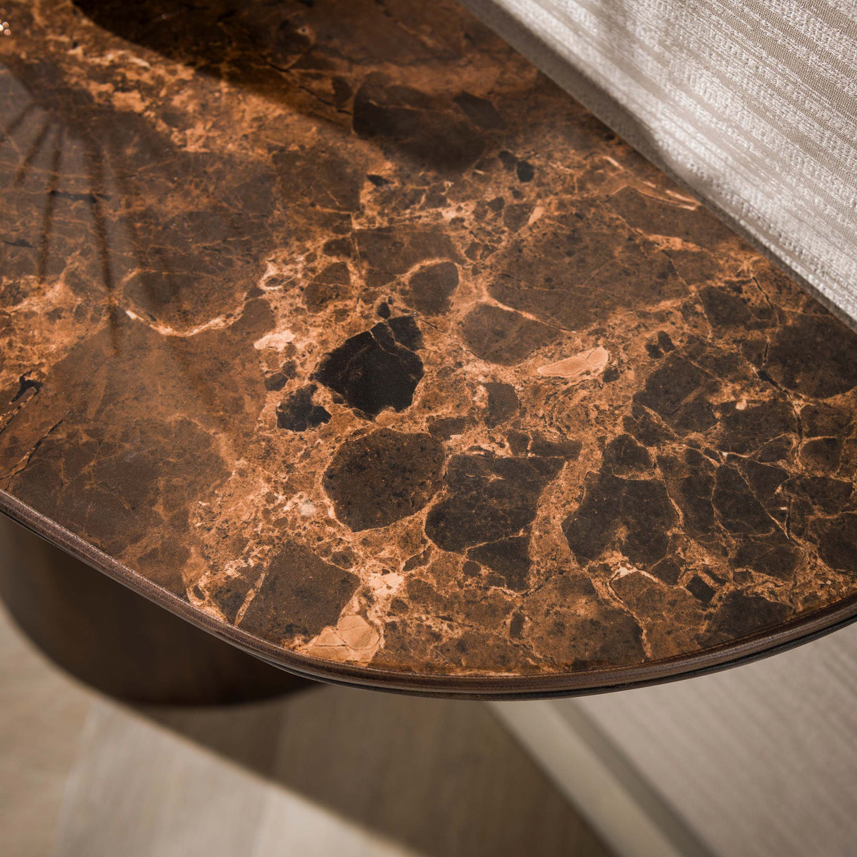 Haltafel Empera / Keramiek dark emperador