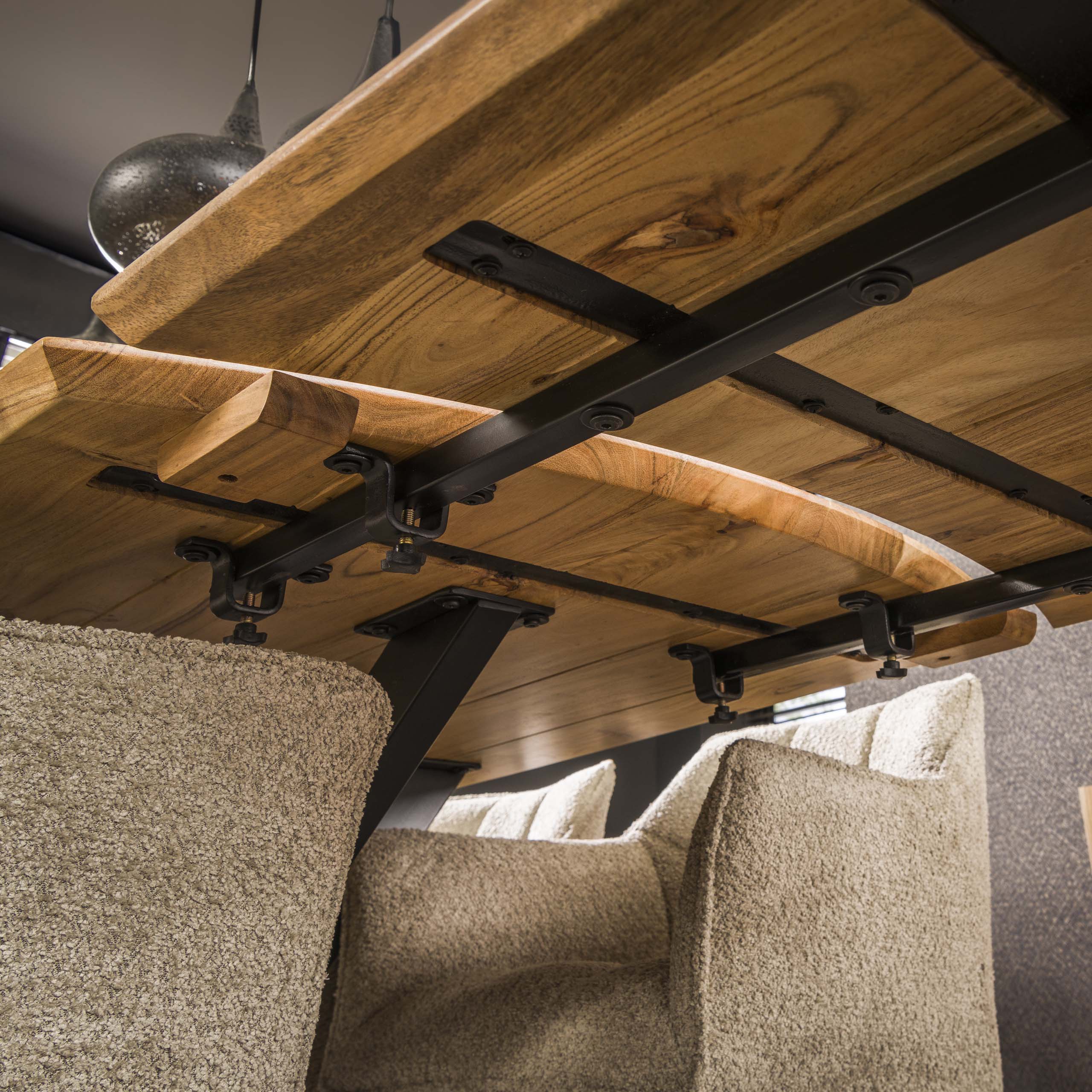 Eettafel Extend 175 275Cm Massief Acacia