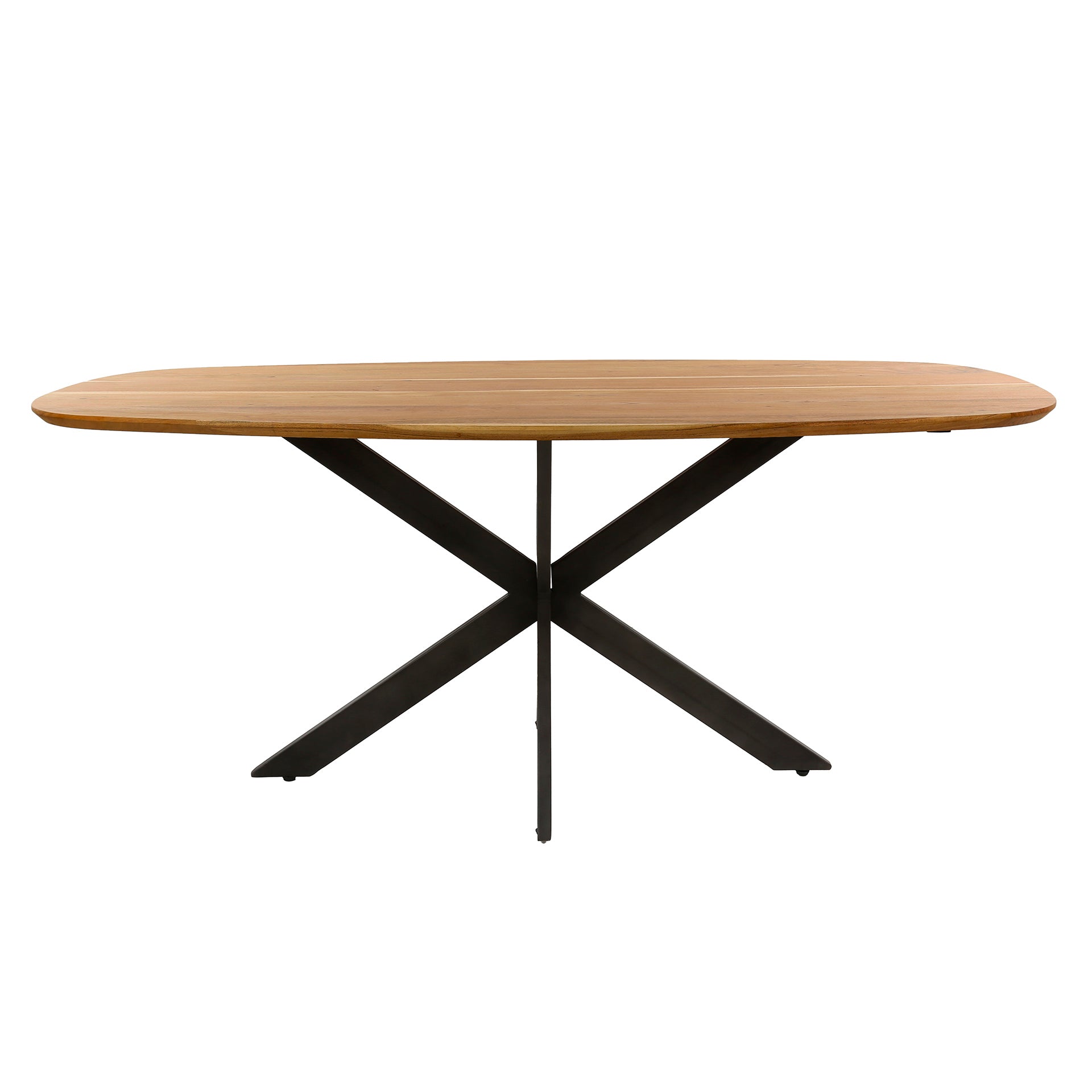 Eettafel Arhus Solid Deens Ovaal 180Cm Massief Acacia