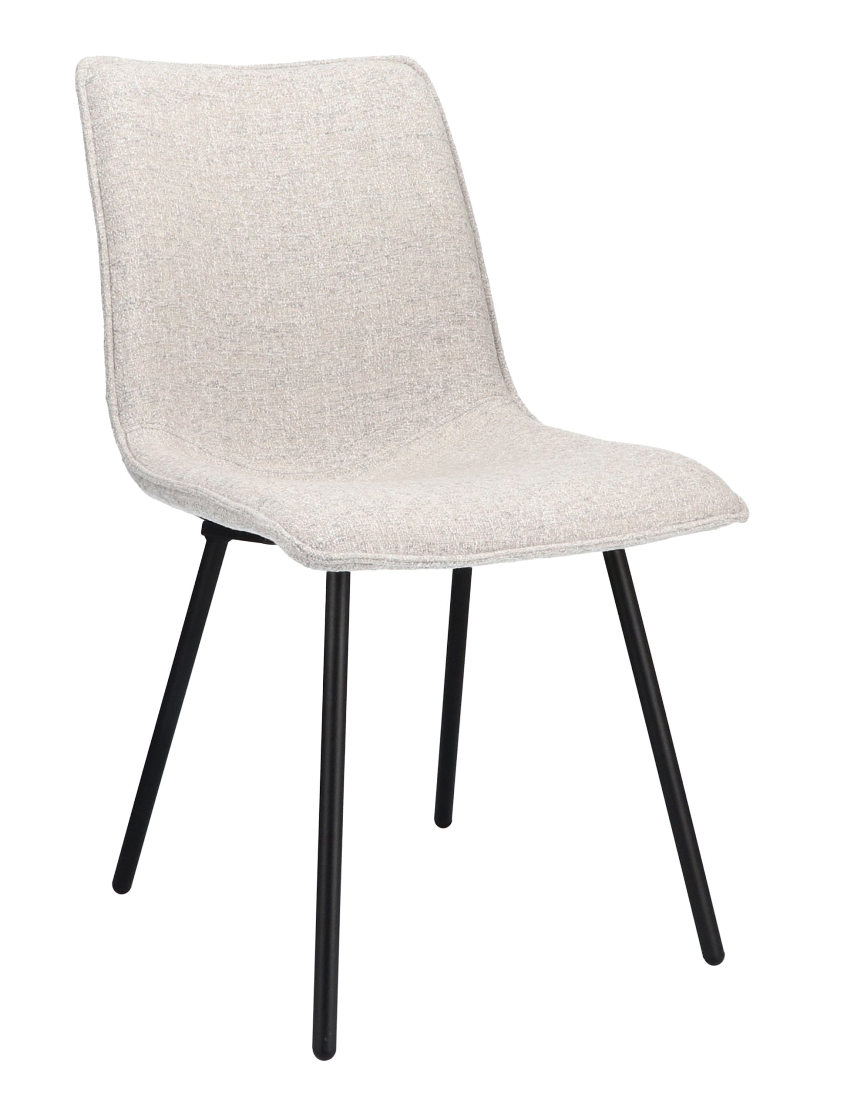 Eetkamerstoel Grant Stof Oasis Shell Leg Black
