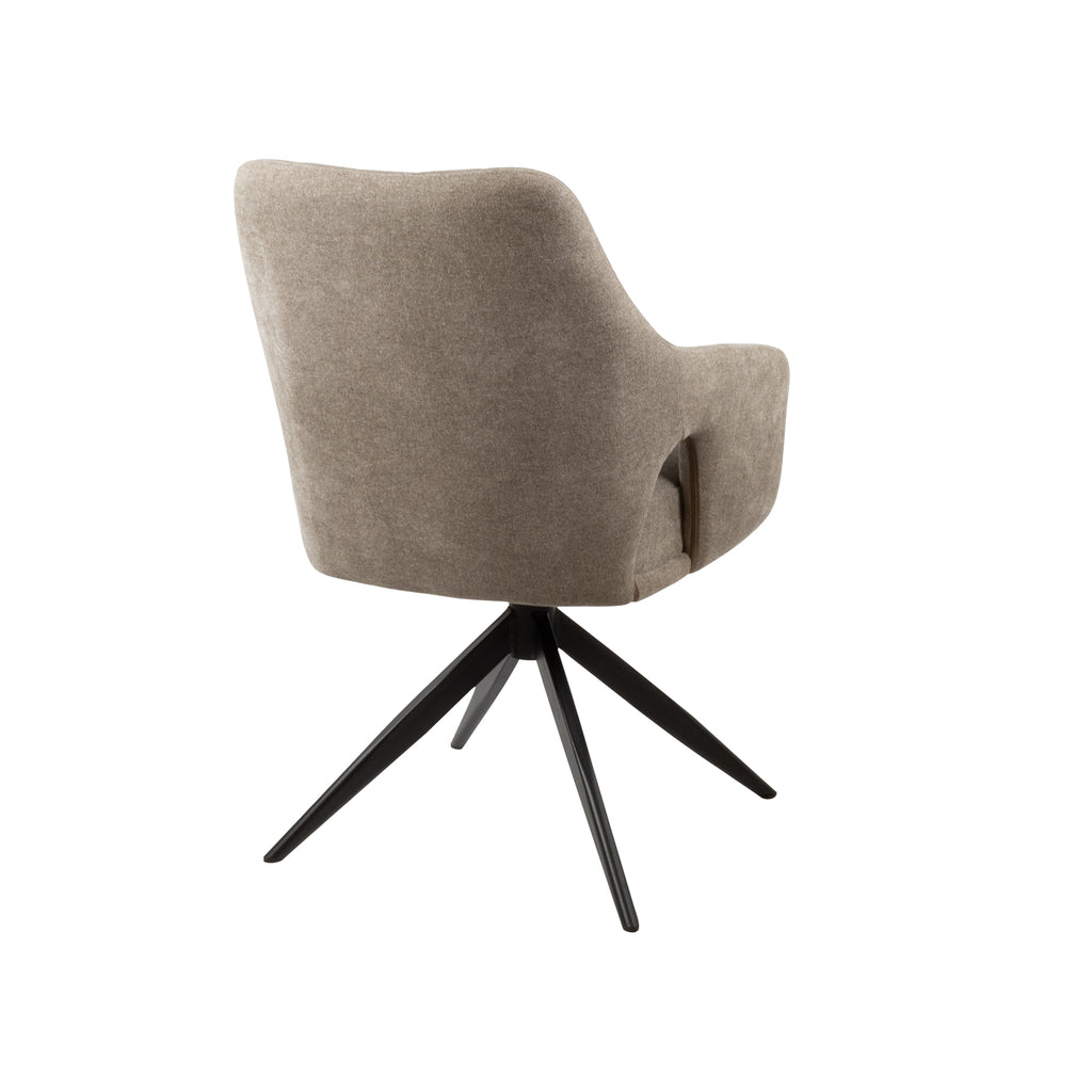 Marley eetkamerstoel - 360ARS - Storm - Liver 09