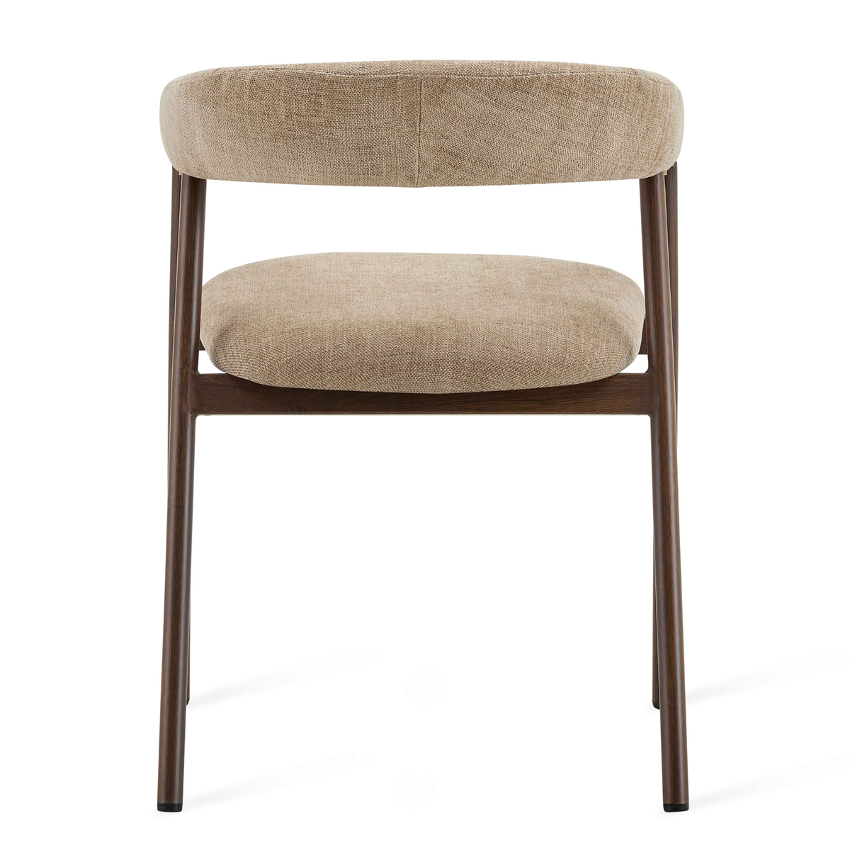 Eetkamerstoel Scandic - Taupe Walnoot