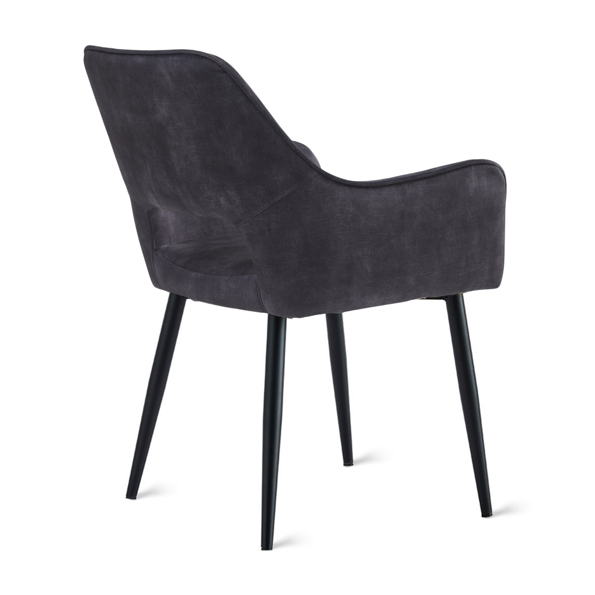 Eetkamerstoel Ray - Velvet Antraciet – foto 6
