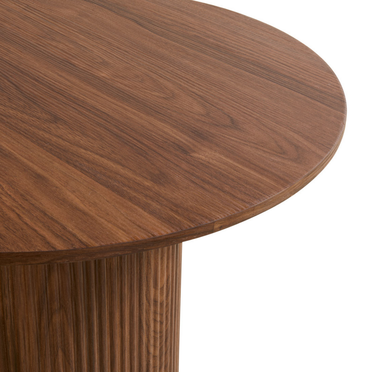 Bijzettafel Nora - Ø 60 cm Walnoot