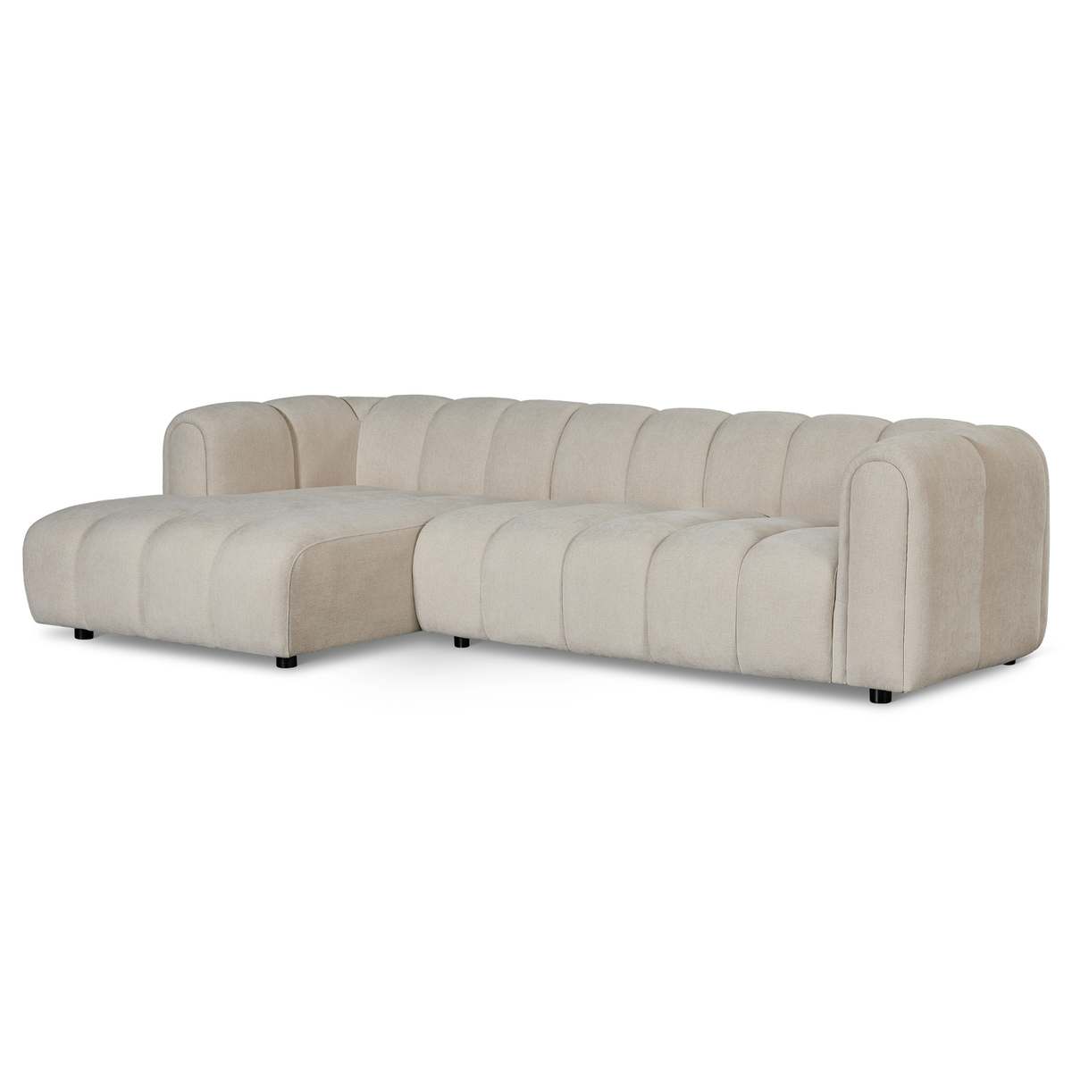 Hoekbank Fay - Beige links