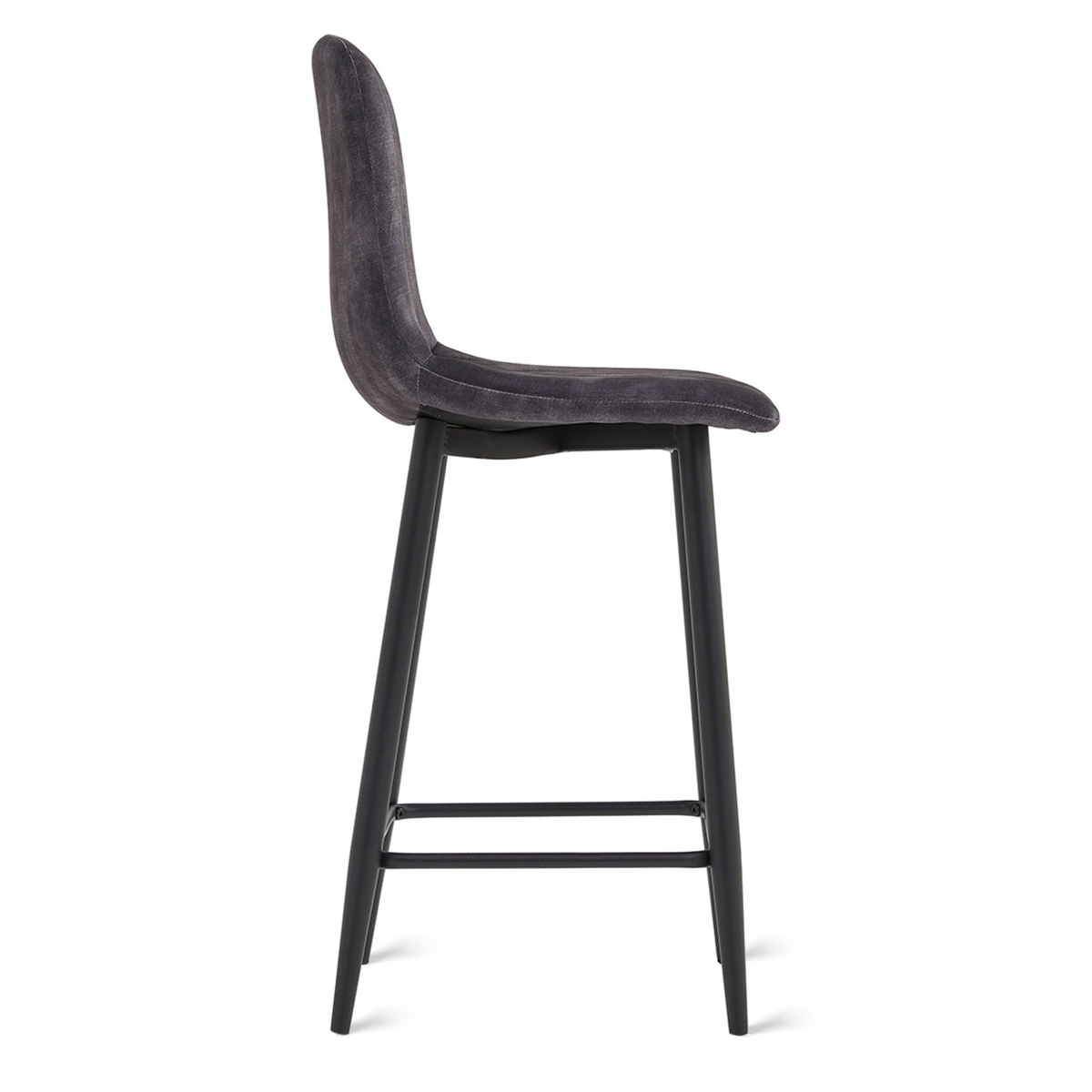 Barkruk Jax - Velvet Antraciet – foto 6