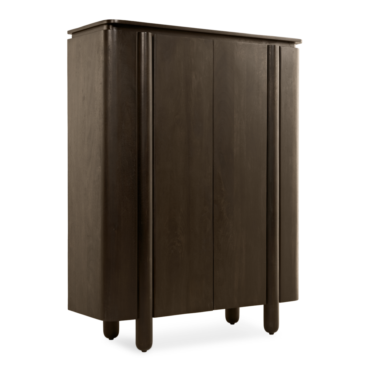 Wandkast Rondo - 150 cm Donkerbruin