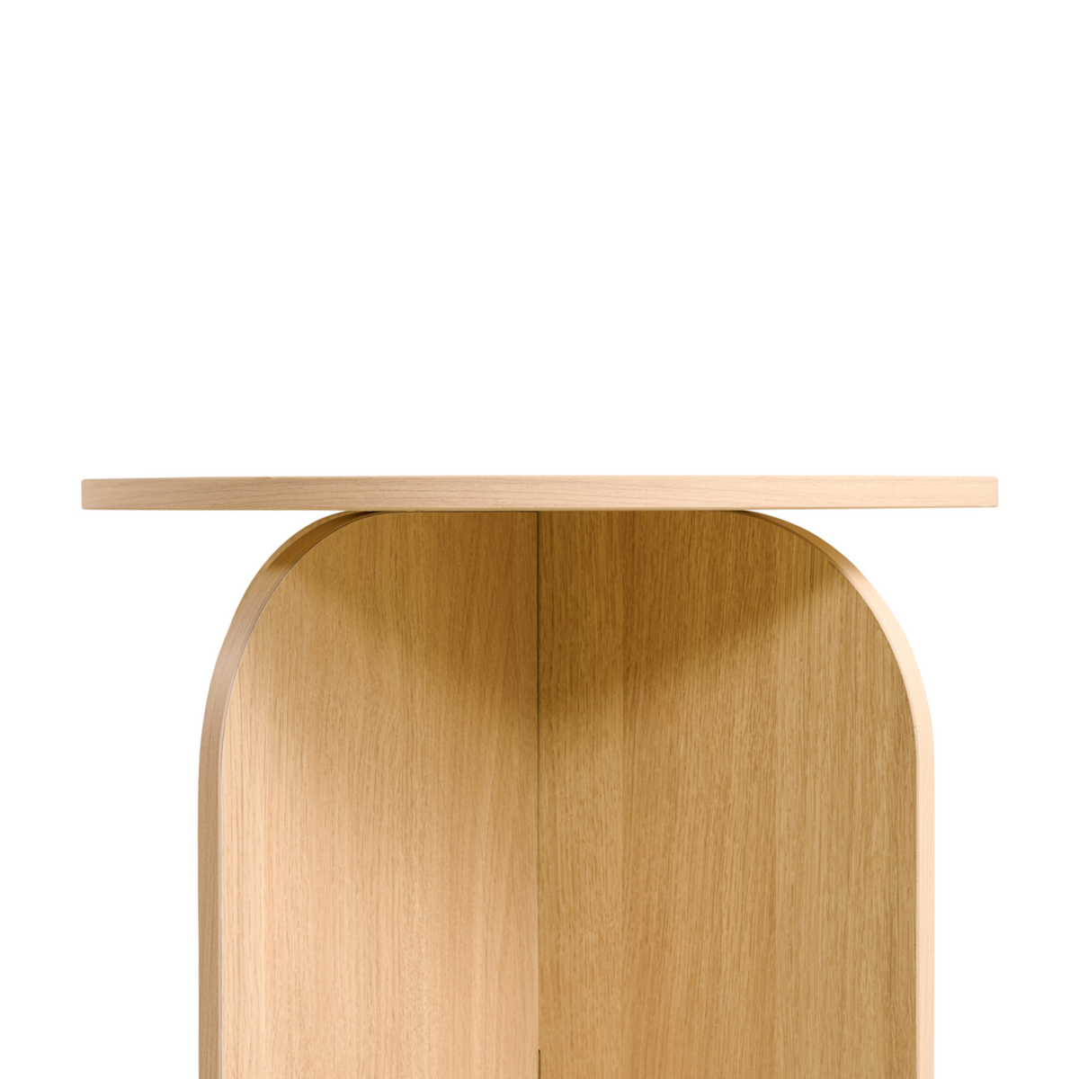 Bijzettafel Felix - Naturel Ø 45 cm
