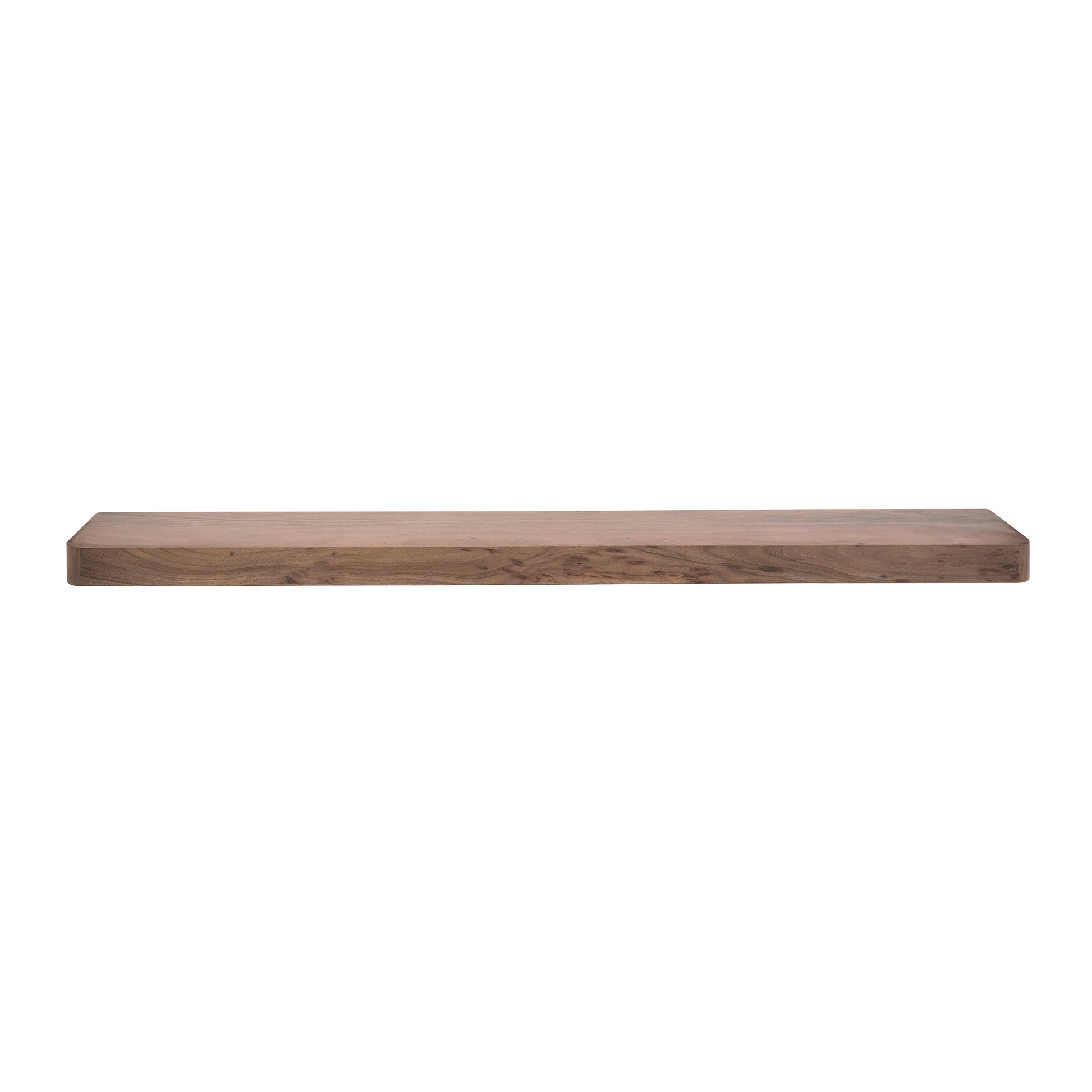 Wandplank Carve 200cm / Massief acacia bruin