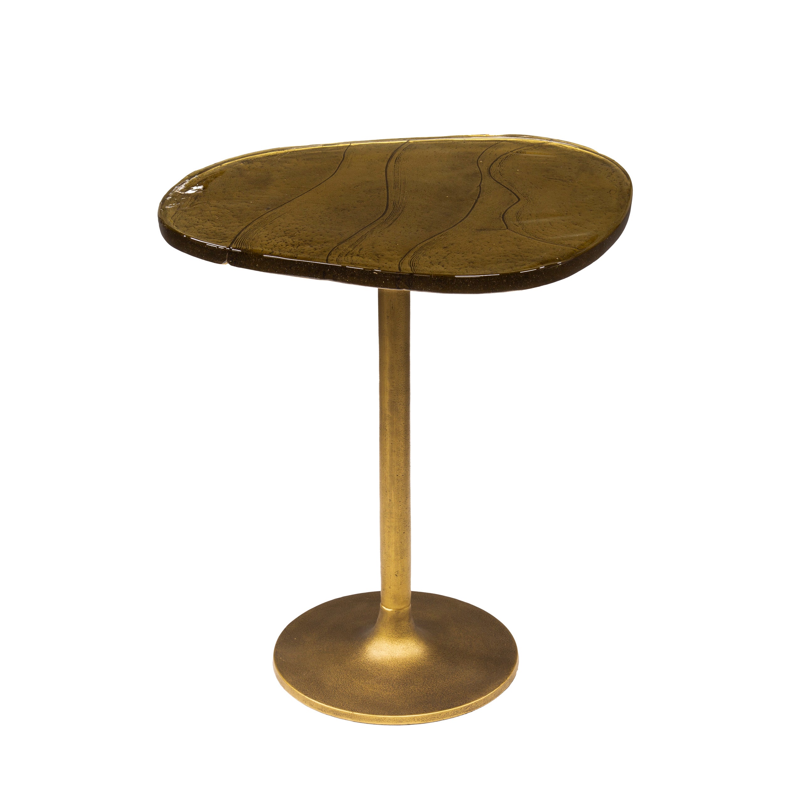 Bijzettafel Eclipse Middel Antiek Goud