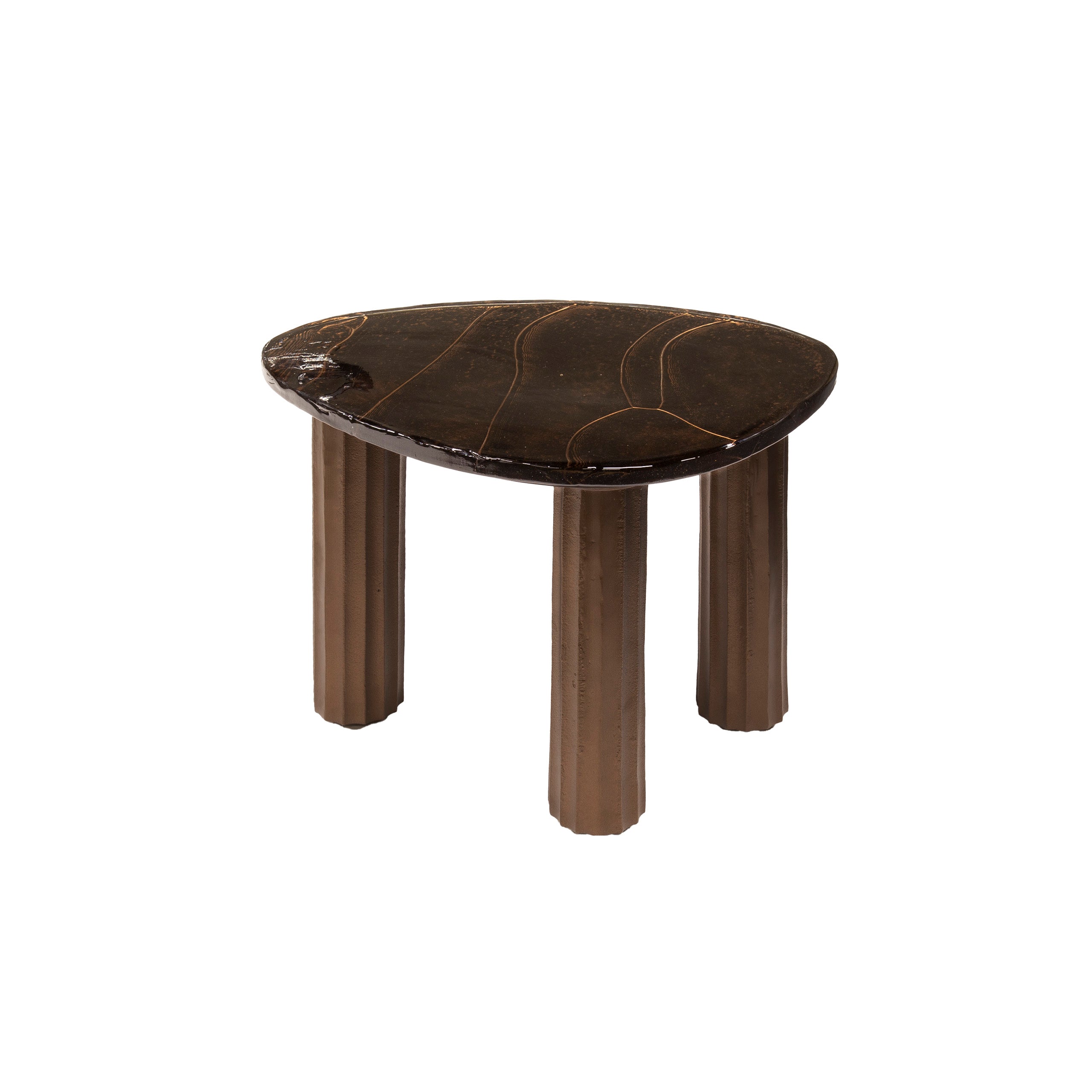 Salontafel Eclipse S Antiek Koper