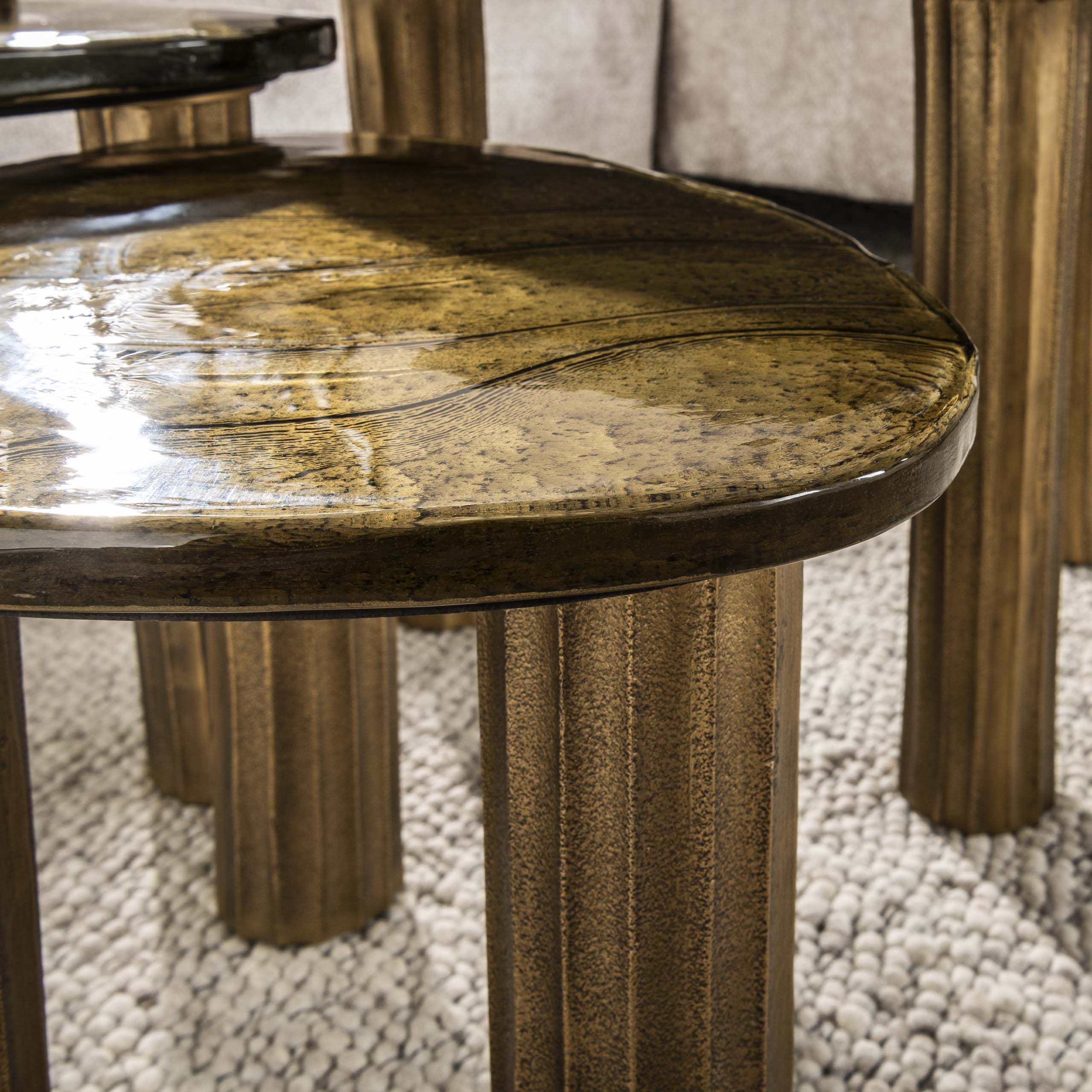 Salontafel Eclipse M Antiek Goud