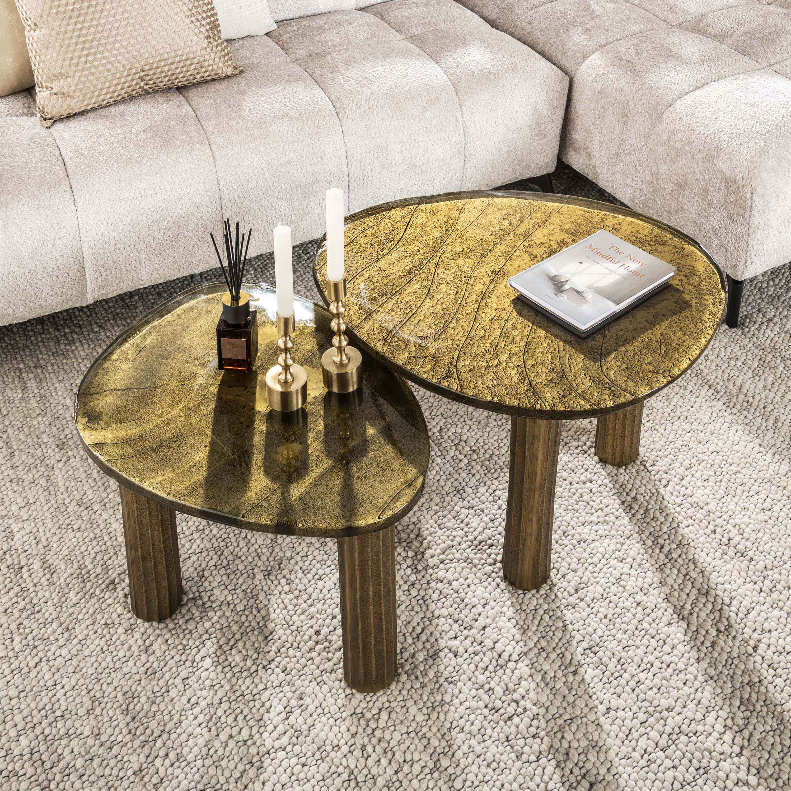 Salontafel Eclipse M Antiek Goud