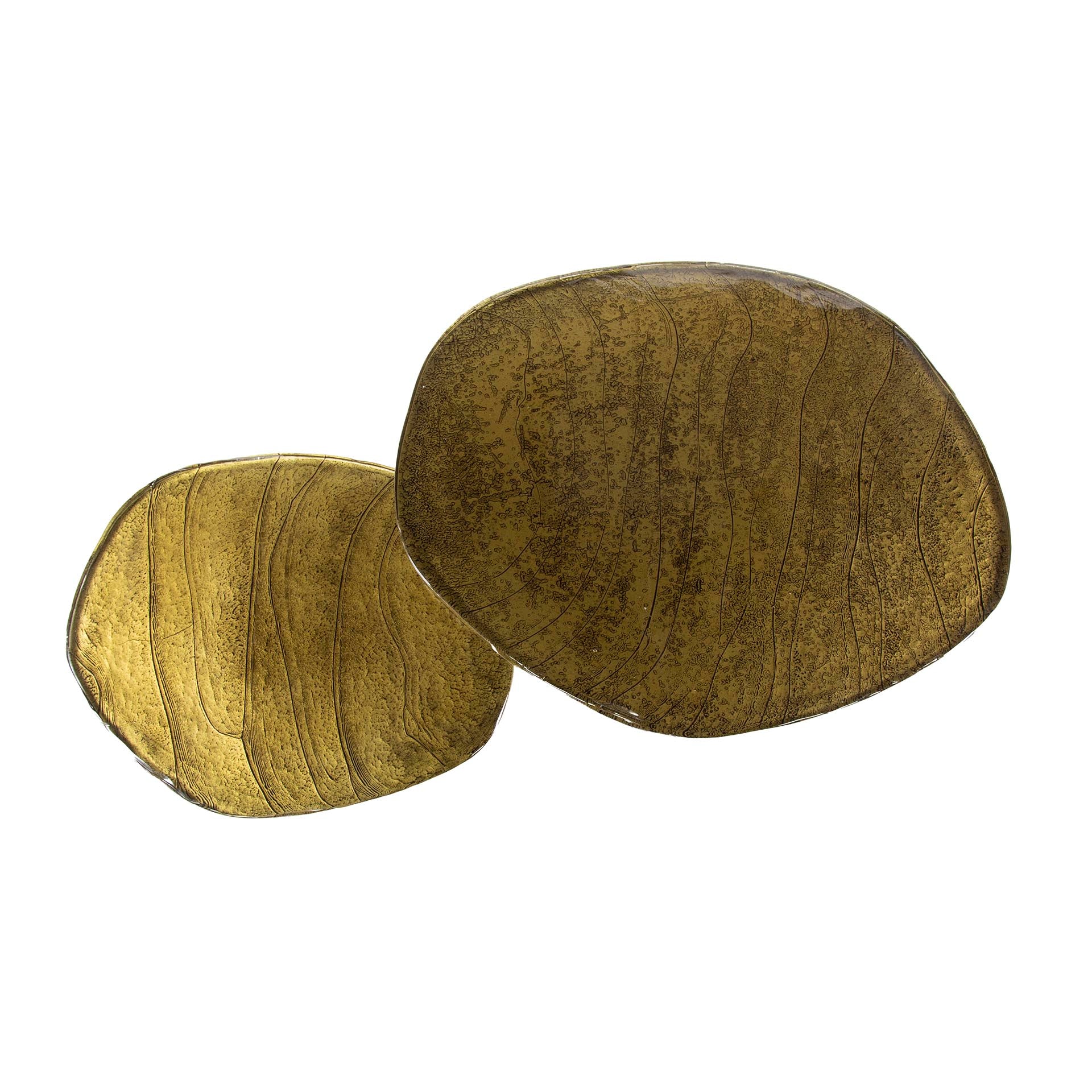 Salontafel Eclipse Set Van 2 Antiek Goud