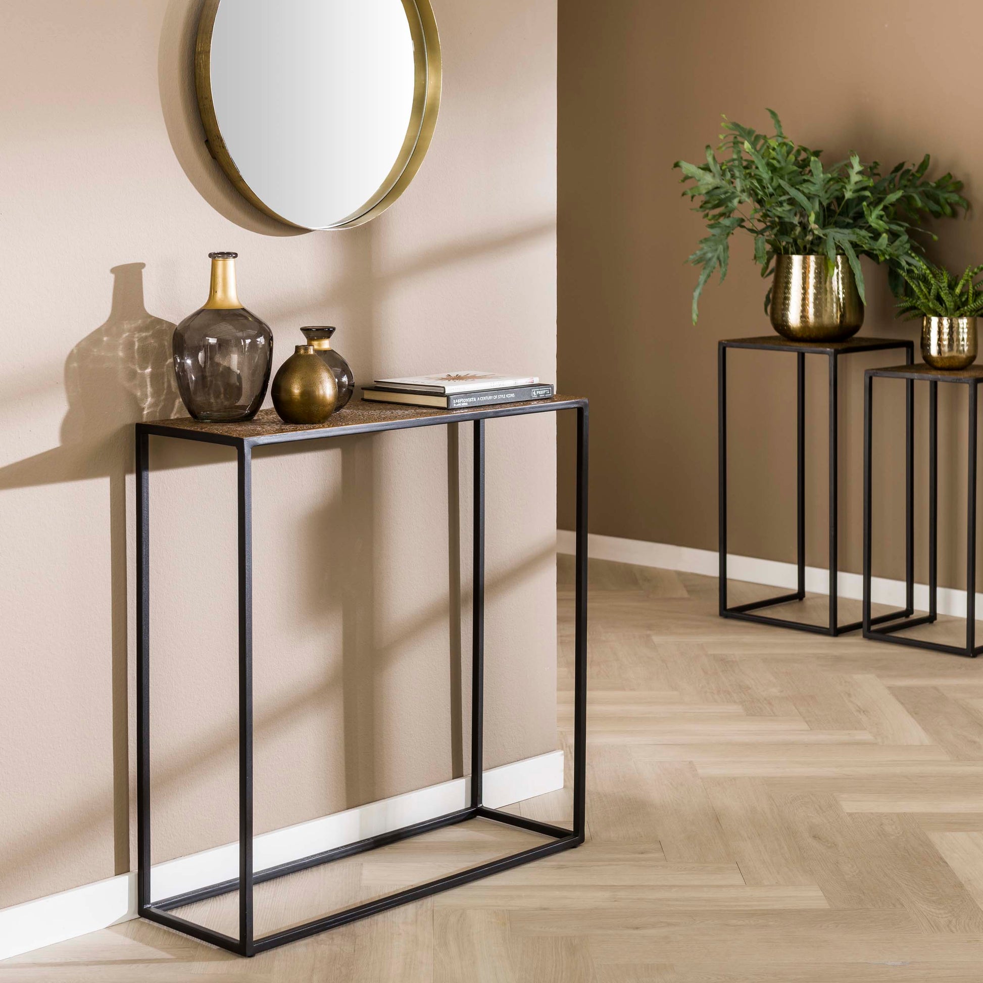 Haltafel Metallic / Antiek brons