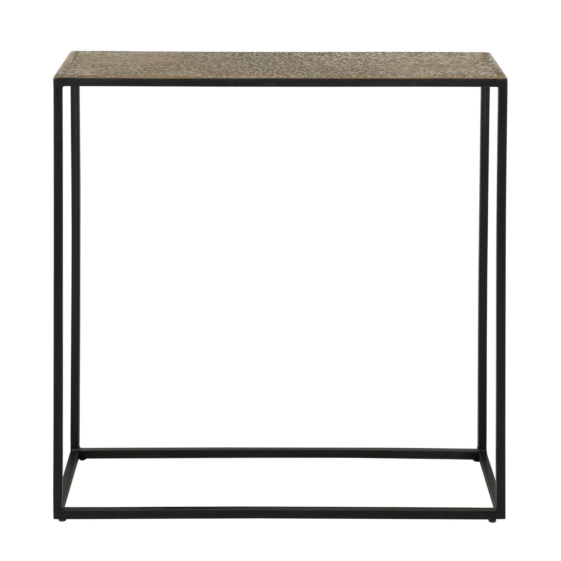 Haltafel Metallic Antiek Brons