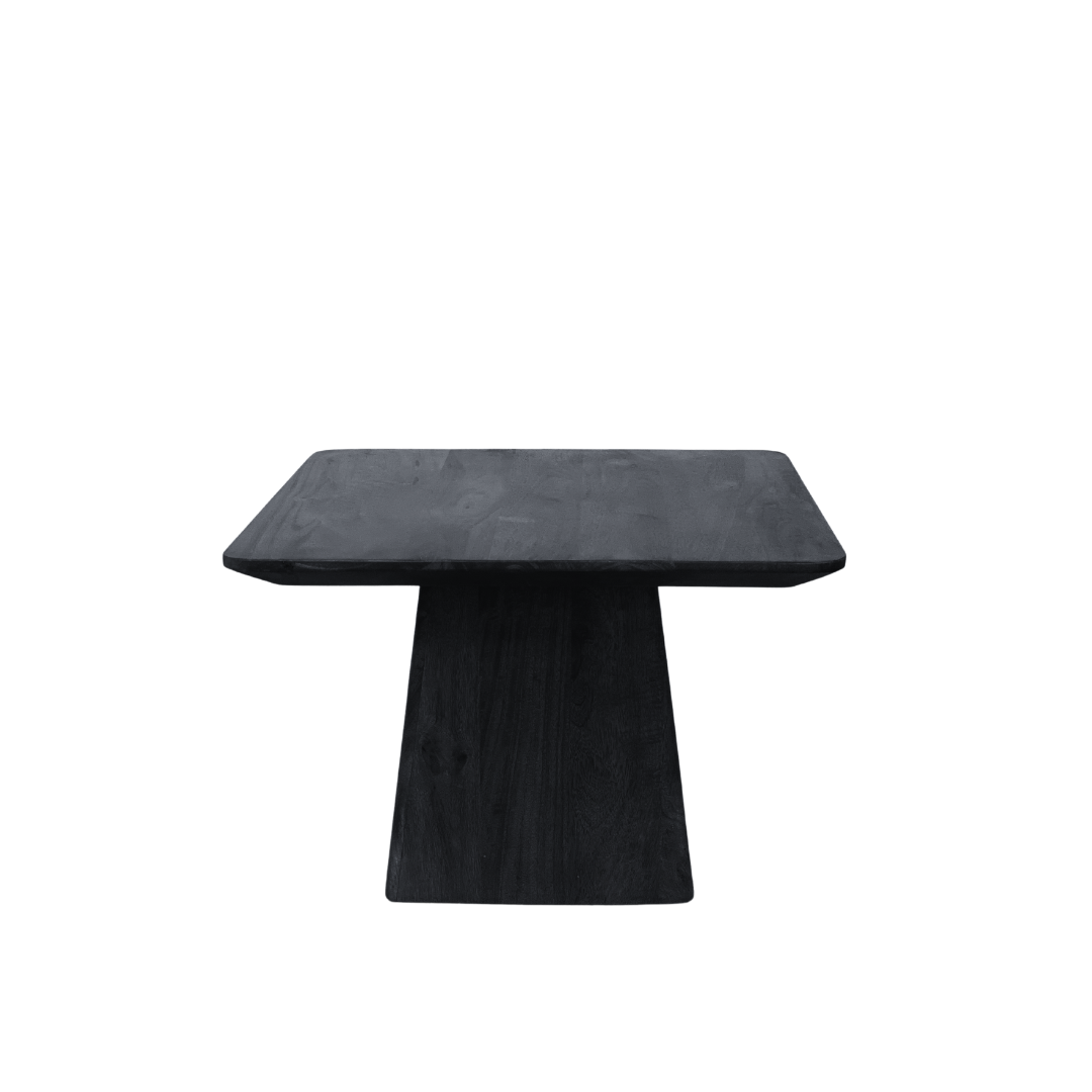Salontafel Vierkant 60x60cm Zwart