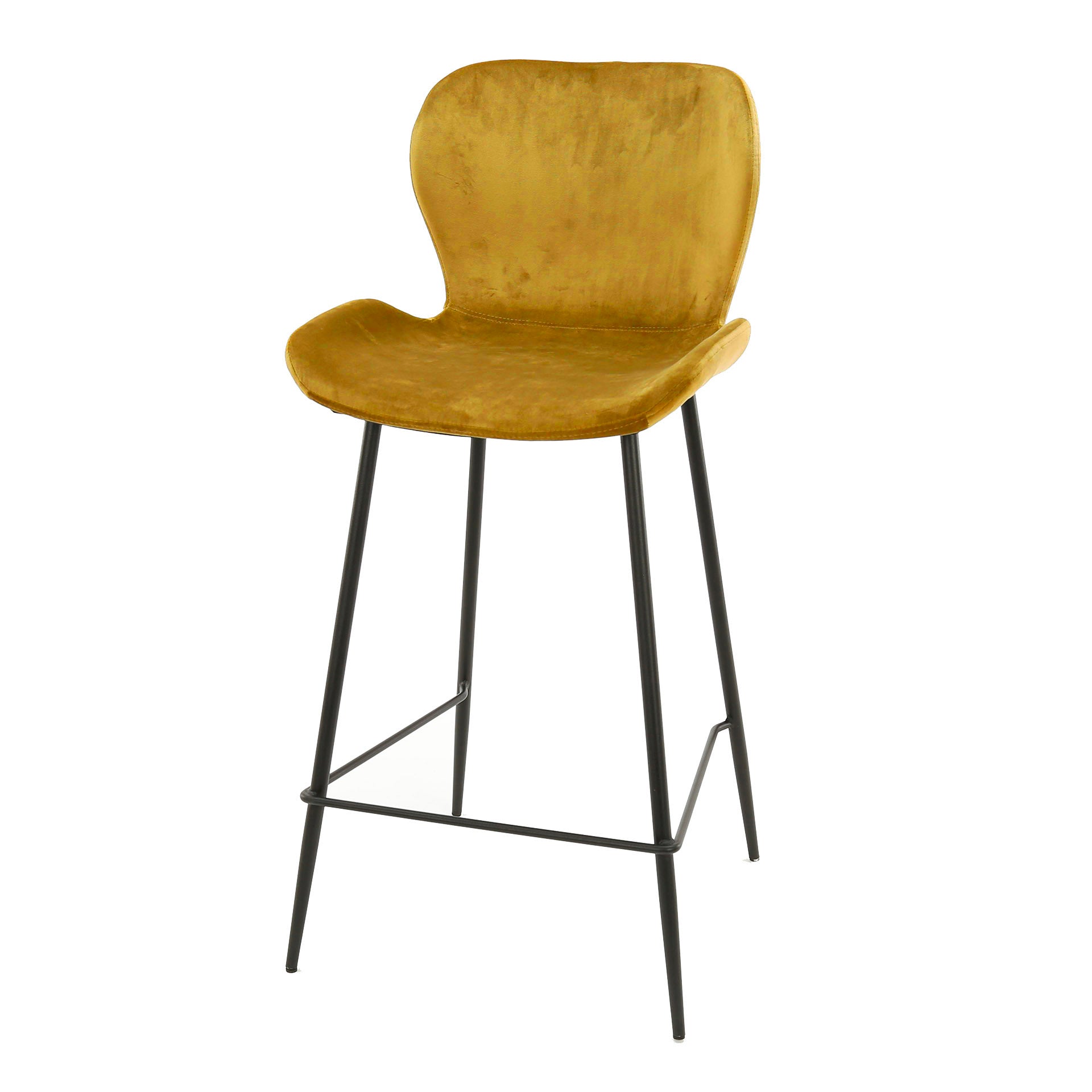 Barstoel Rondea Velours Goud