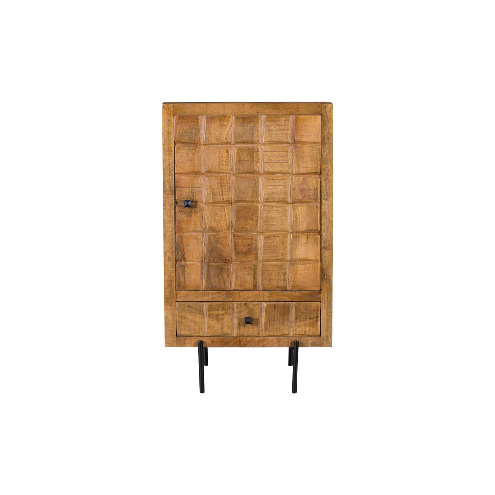 Kabinet Brandy Naturel Mangohout 60 cm