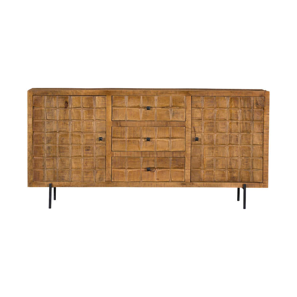 Dressoir Brandy Naturel Mangohout 160 cm