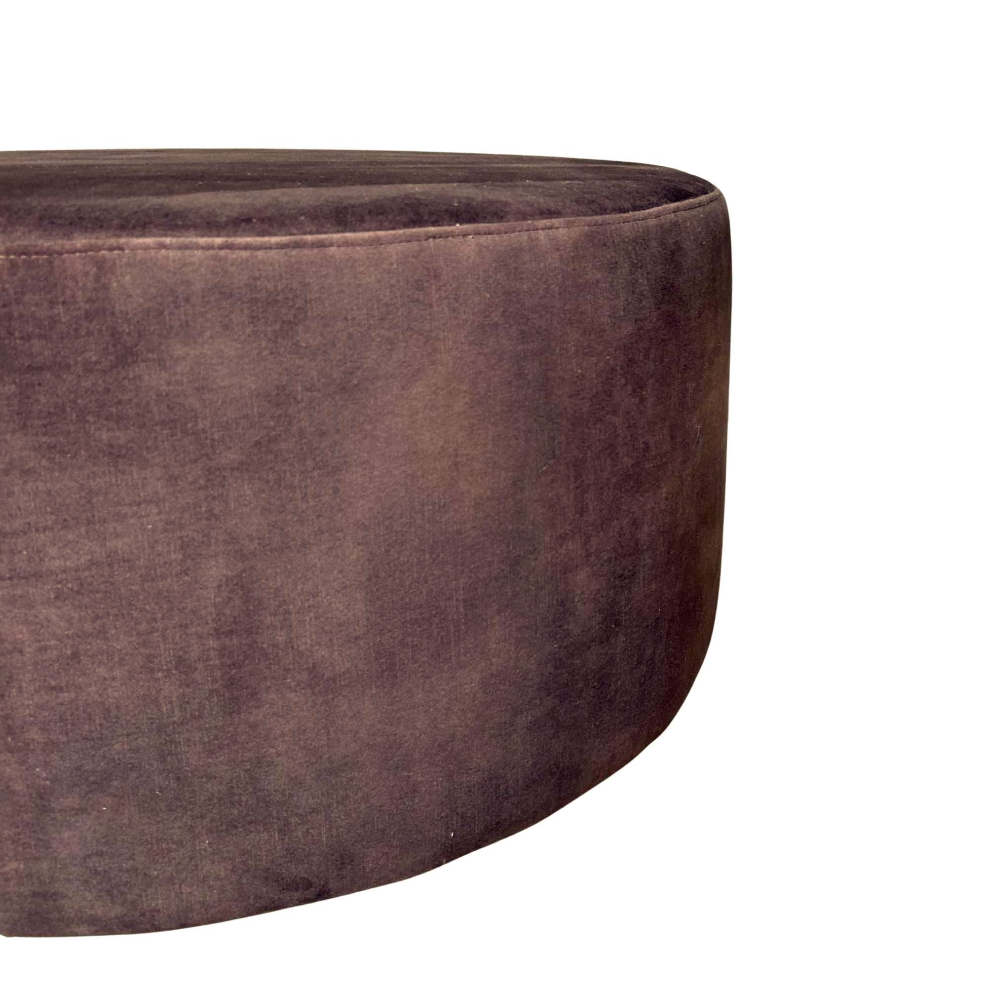 My Sofa Hocker | Rond | 80 cm | Adore 108 |  Brown