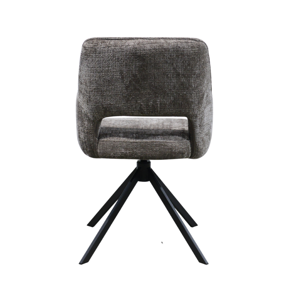 Eetkamerstoel Lynn - Cremona 24 - 360 graden draaibaar - met armleuning