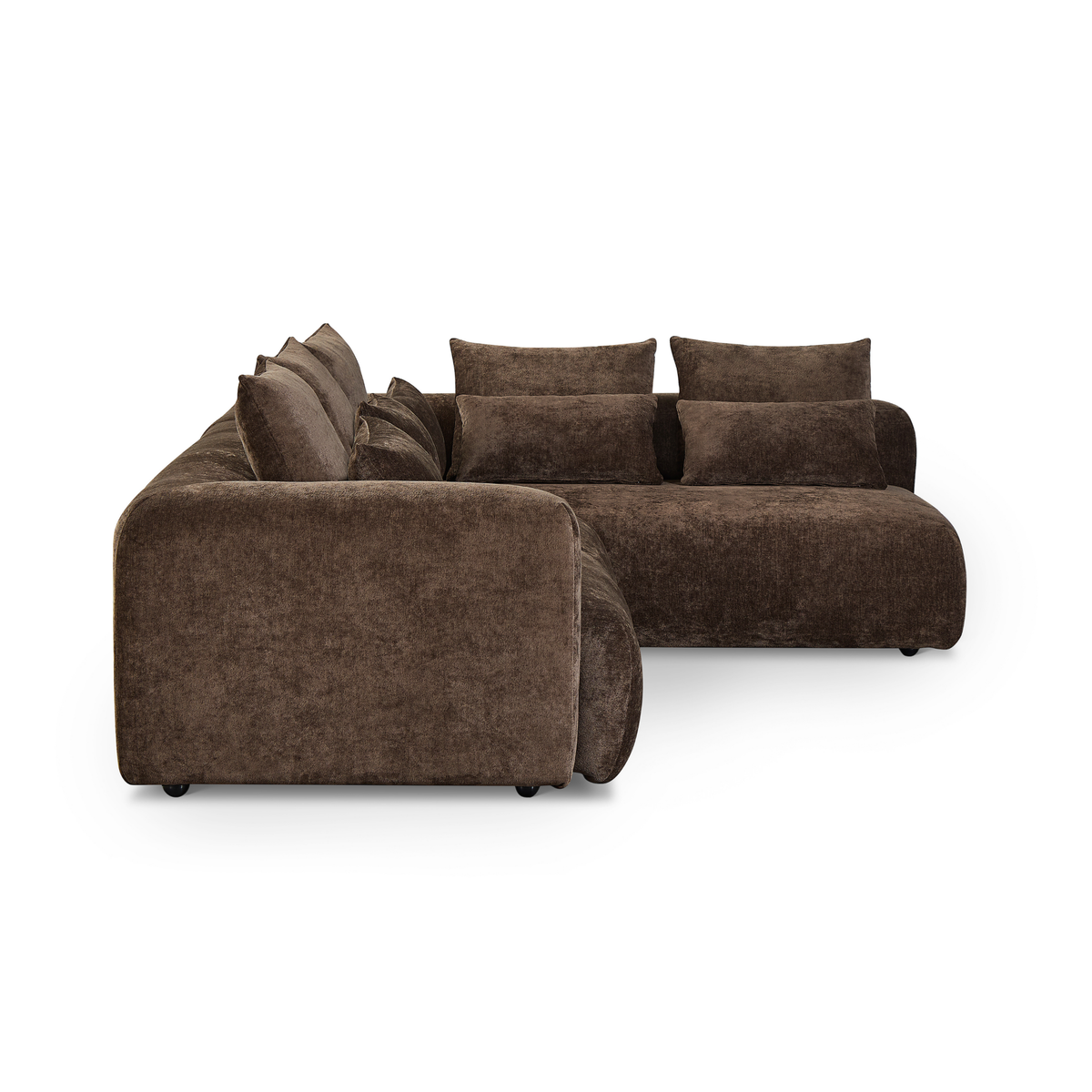 Hoekbank June - Choco rechts