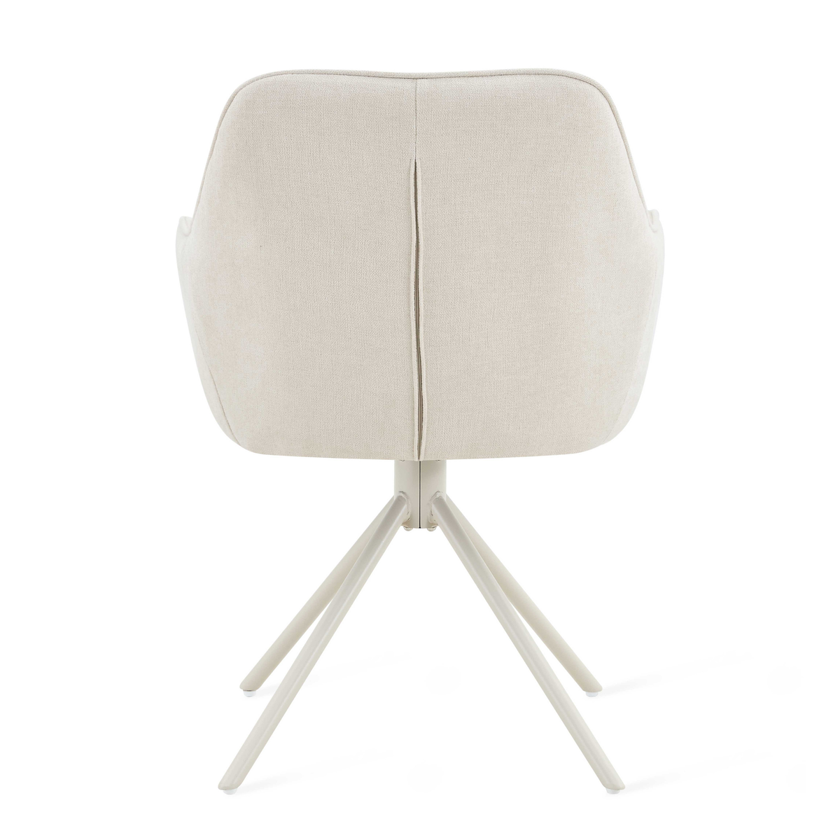 Eetkamerstoel Bo - Beige draaibaar