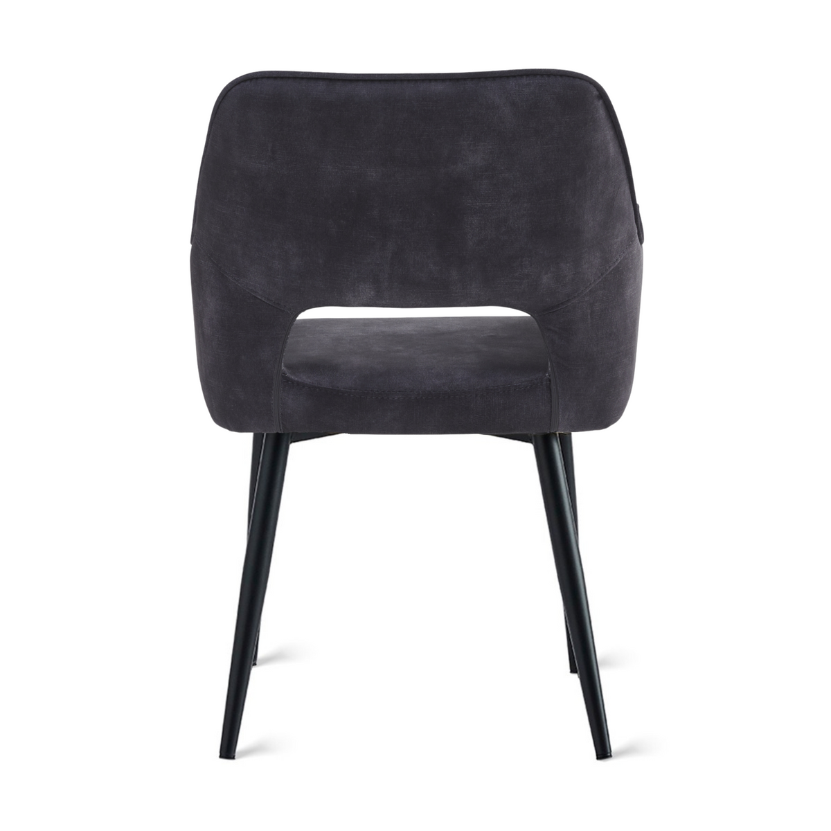 Eetkamerstoel Ray - Velvet Antraciet – foto 5