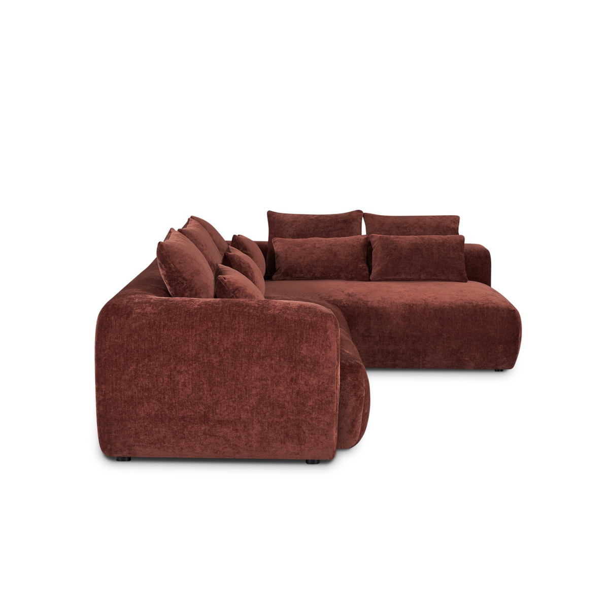 Hoekbank June - Burgundy rechts