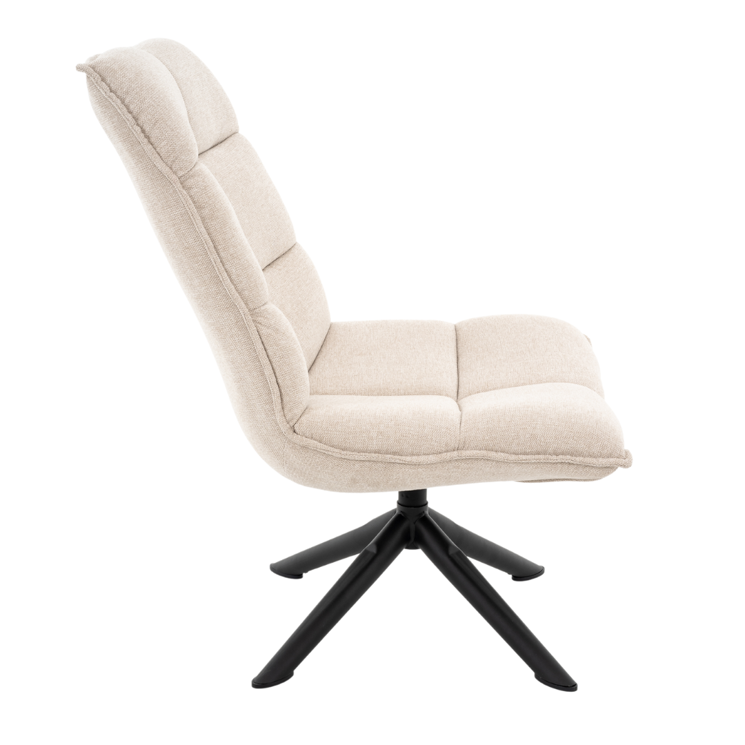 Fauteuil Lucas - Linnen Beige