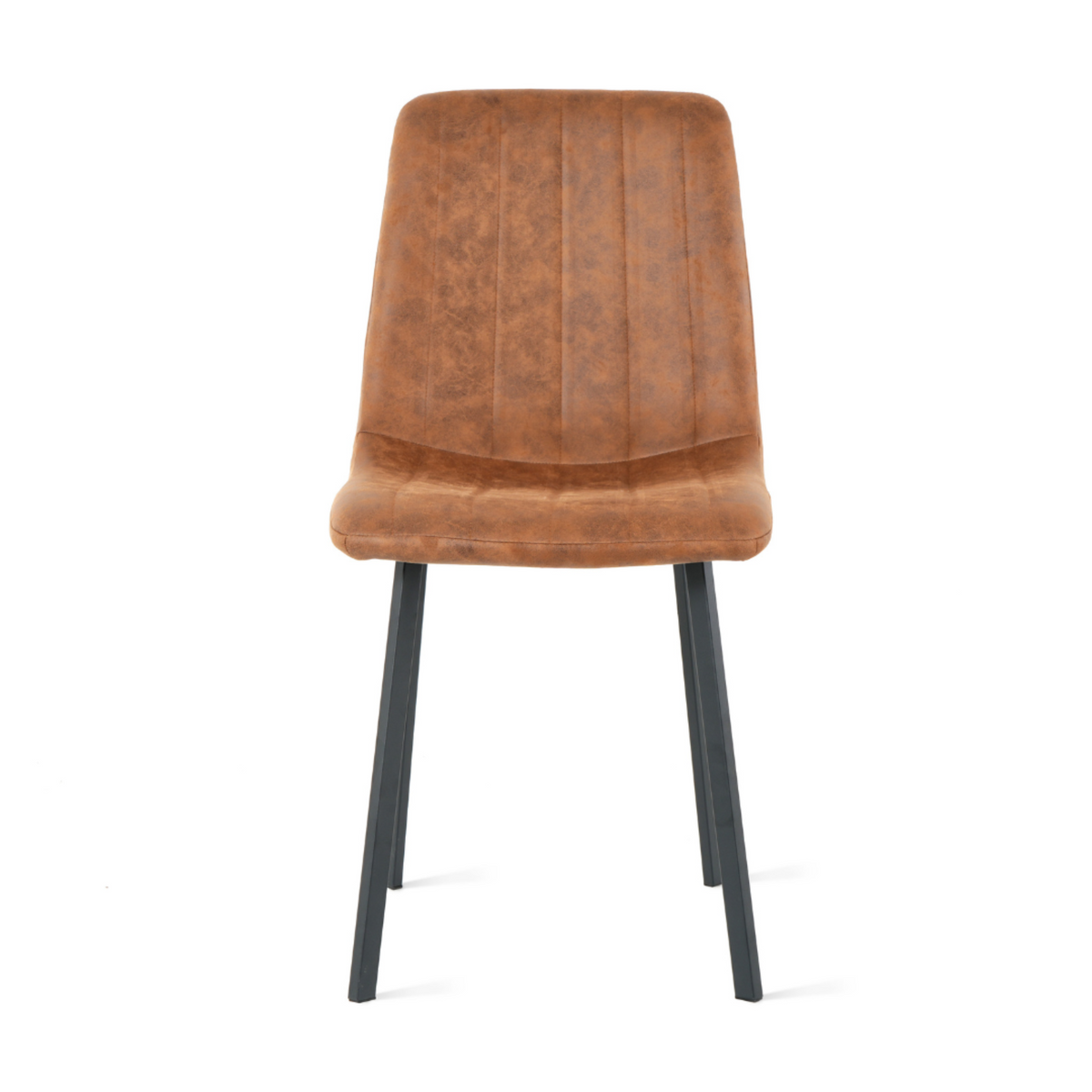 Eetkamerstoel Minsk - Microleder Cognac – foto 7